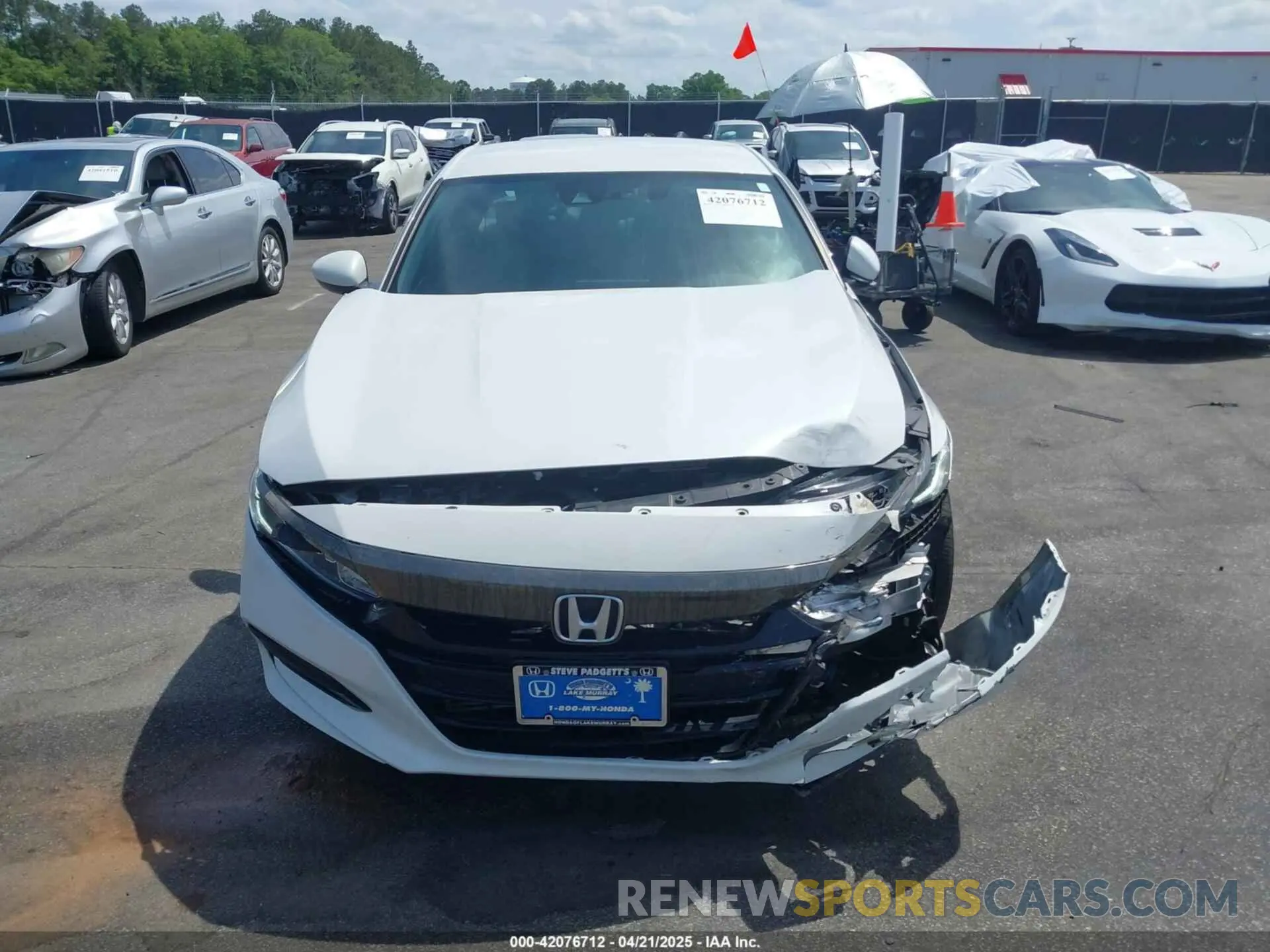 12 Photograph of a damaged car 1HGCV1F38LA157183 HONDA ACCORD 2020