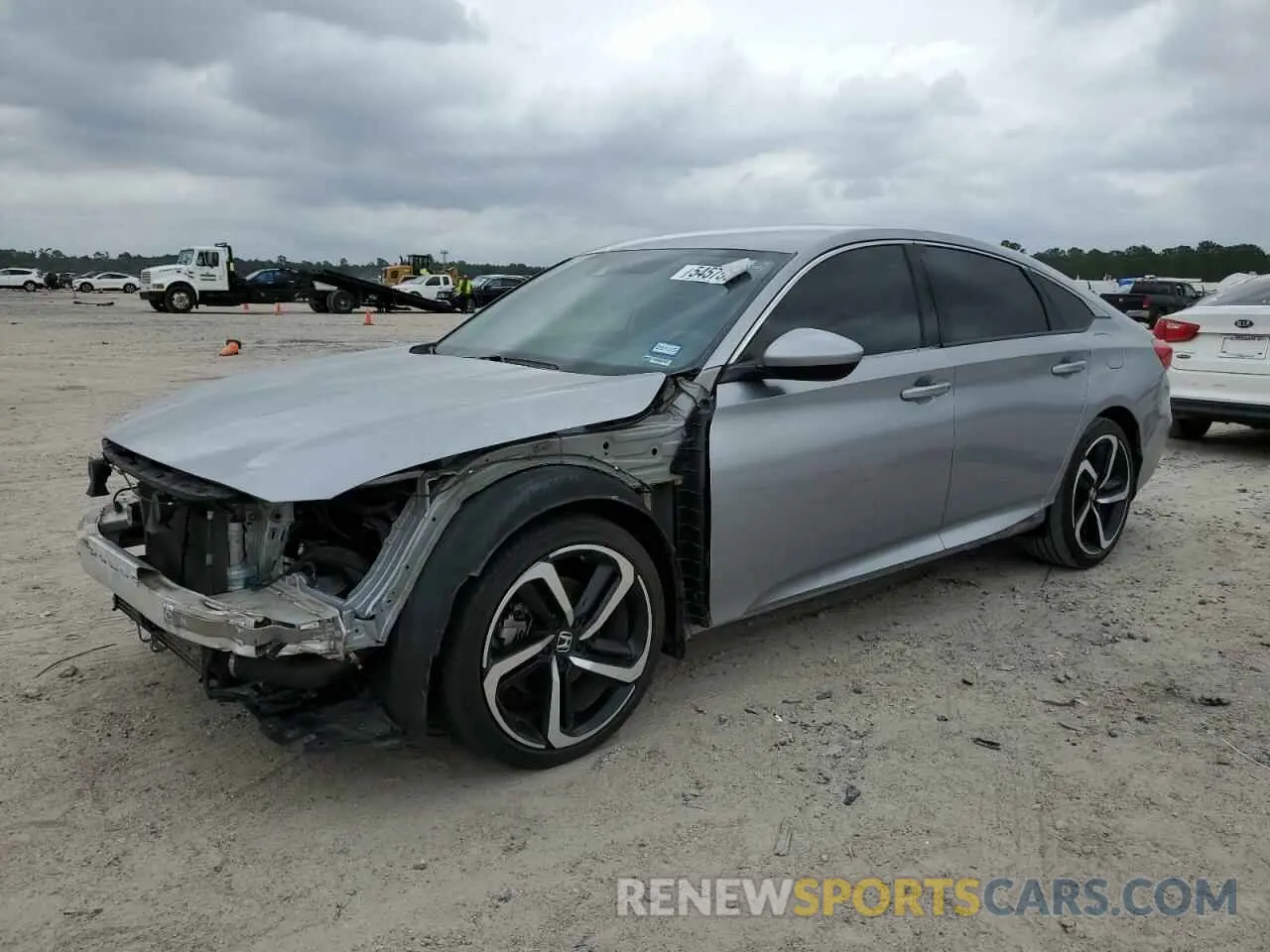 1 Photograph of a damaged car 1HGCV1F39LA010113 HONDA ACCORD 2020