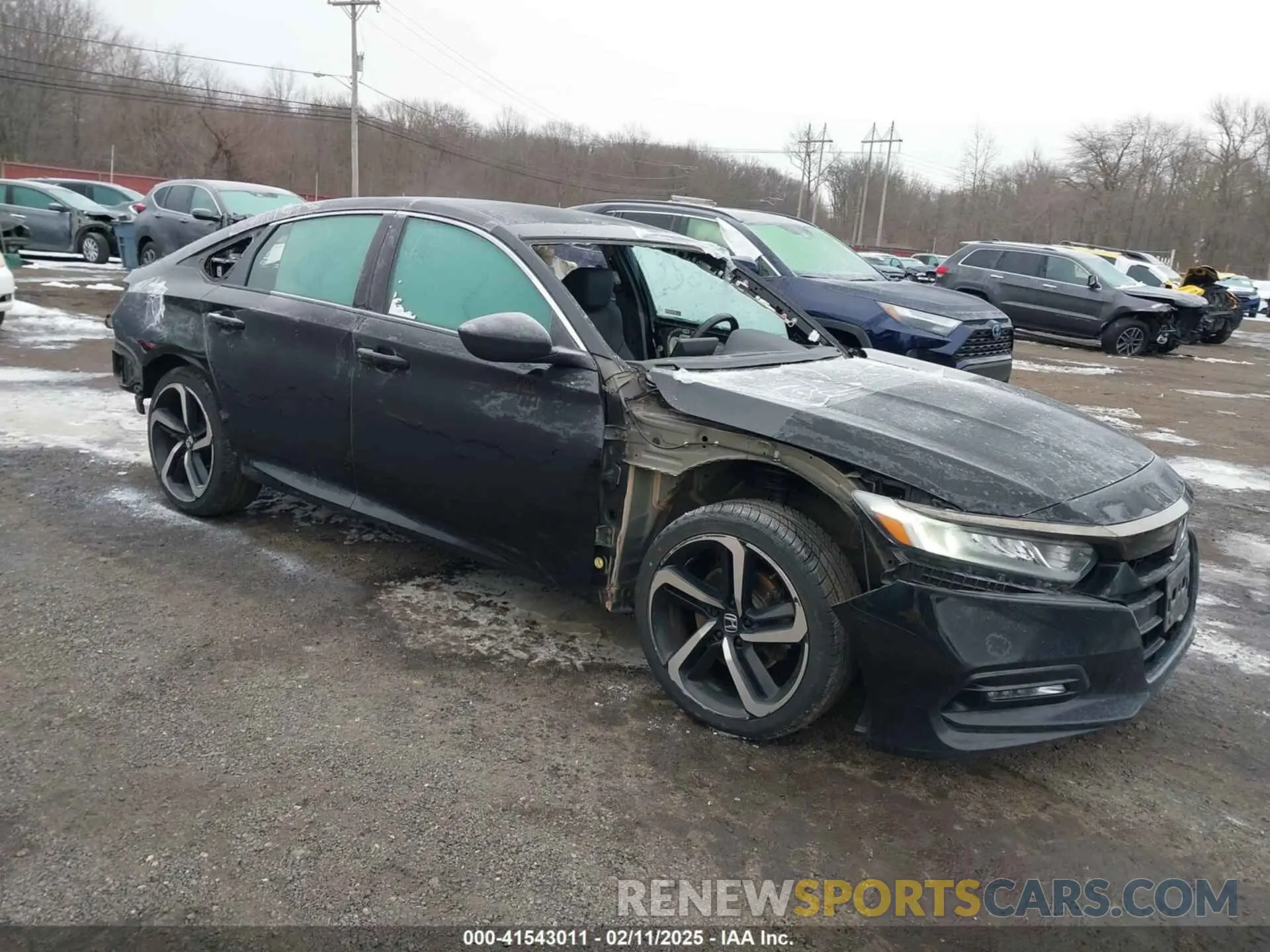 1 Photograph of a damaged car 1HGCV1F39LA011701 HONDA ACCORD 2020