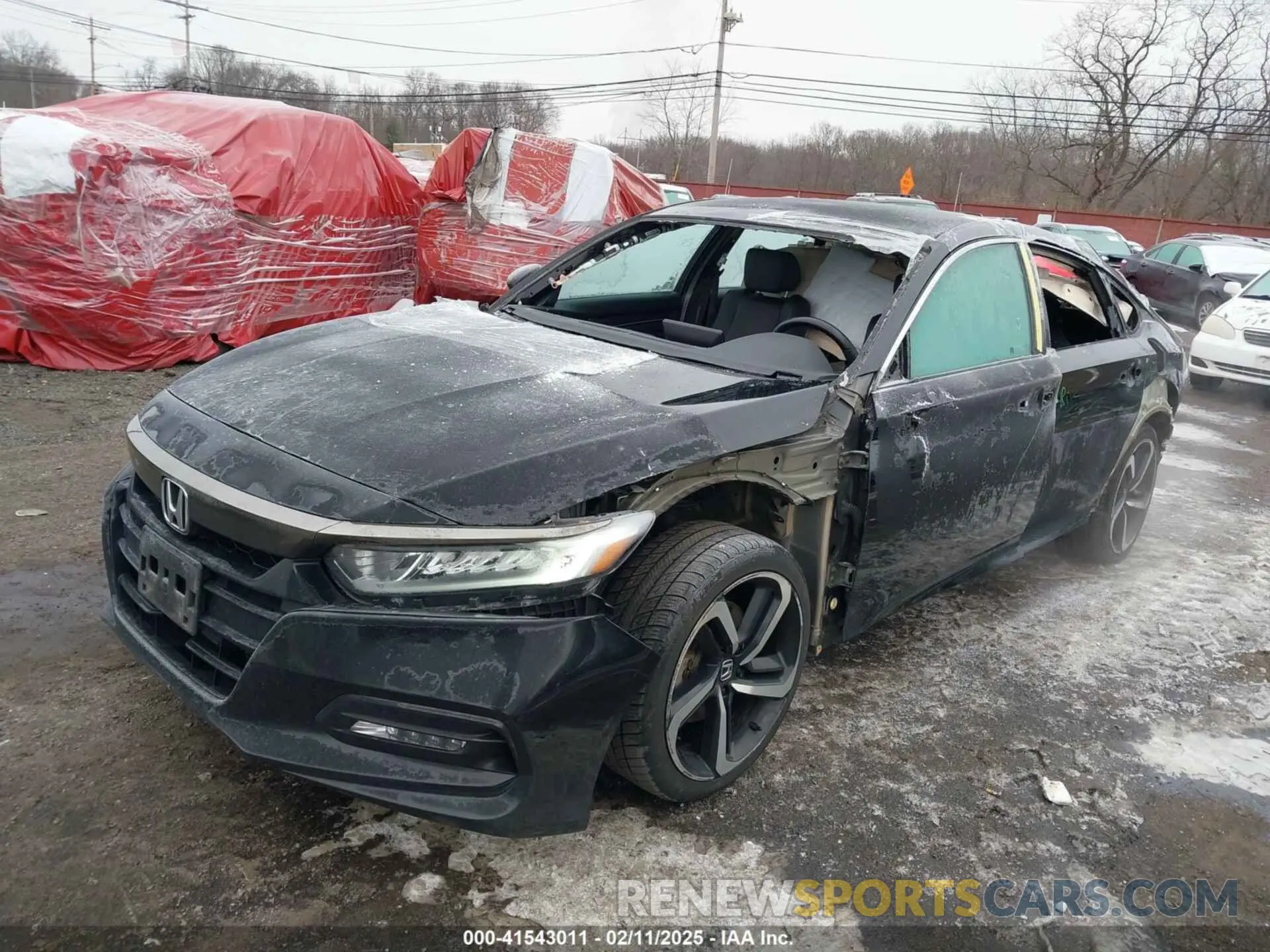 2 Photograph of a damaged car 1HGCV1F39LA011701 HONDA ACCORD 2020