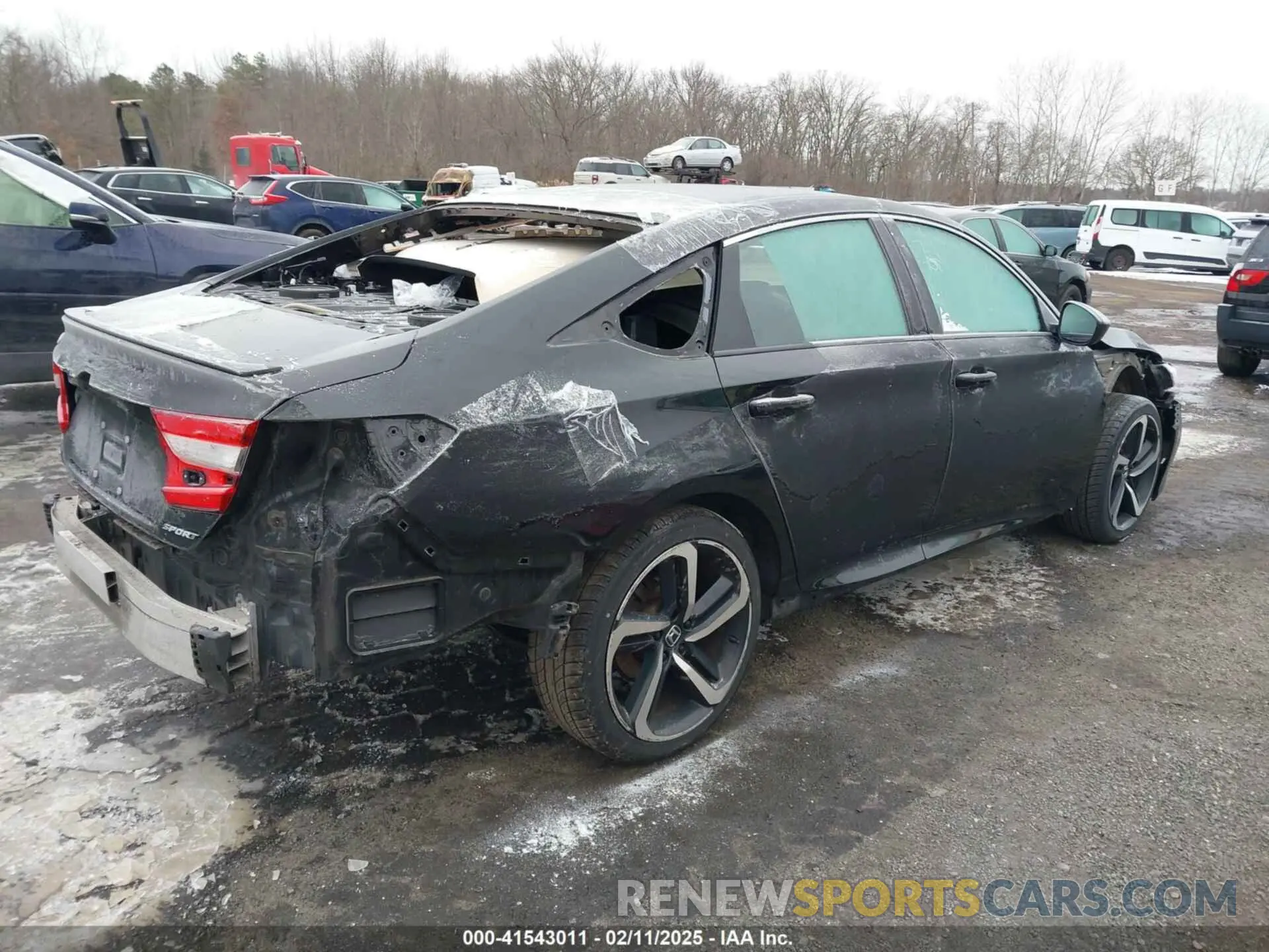 4 Photograph of a damaged car 1HGCV1F39LA011701 HONDA ACCORD 2020