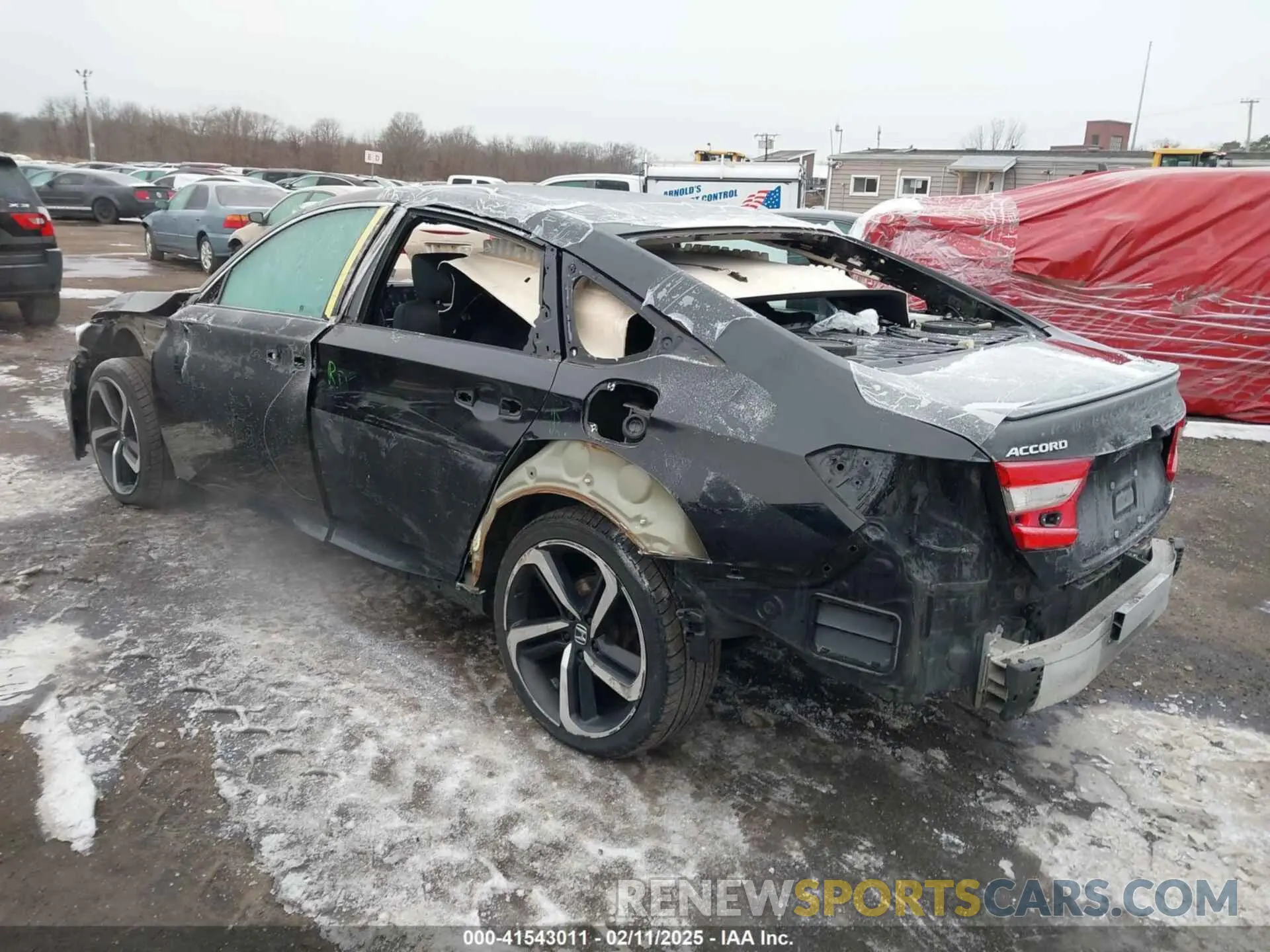 6 Photograph of a damaged car 1HGCV1F39LA011701 HONDA ACCORD 2020