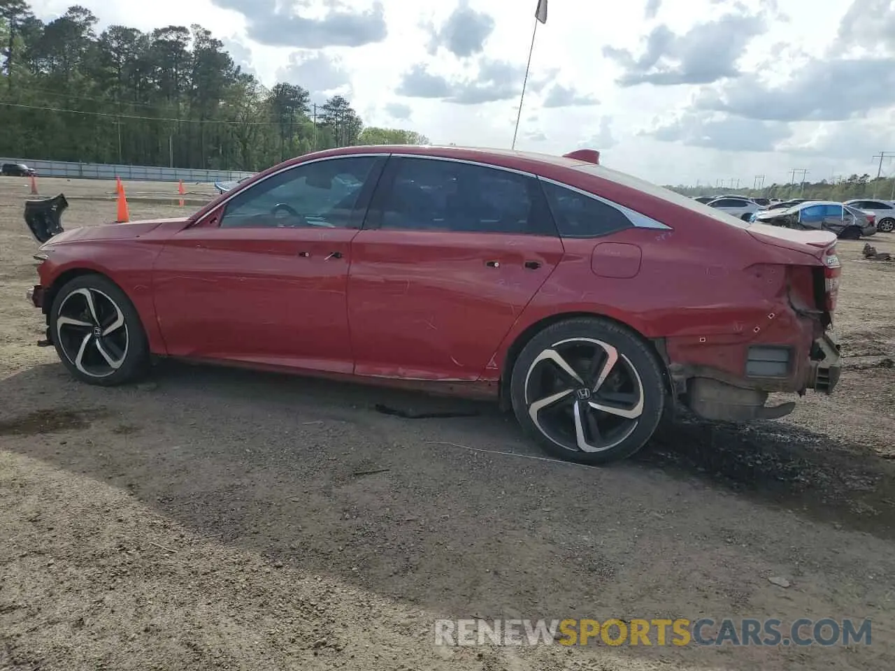 2 Photograph of a damaged car 1HGCV1F39LA043726 HONDA ACCORD 2020
