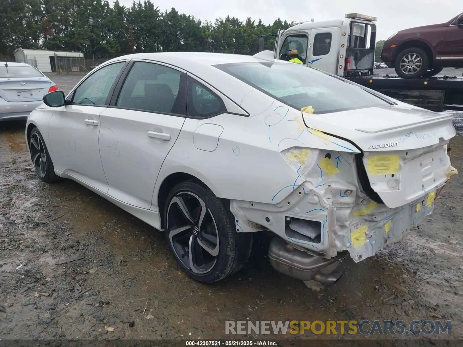 3 Photograph of a damaged car 1HGCV1F39LA044133 HONDA ACCORD 2020