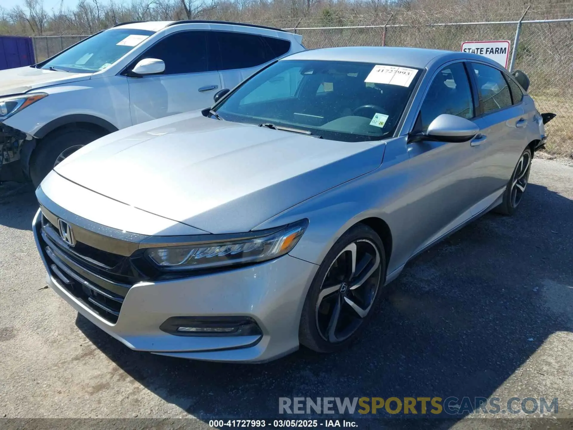 2 Photograph of a damaged car 1HGCV1F39LA049428 HONDA ACCORD 2020