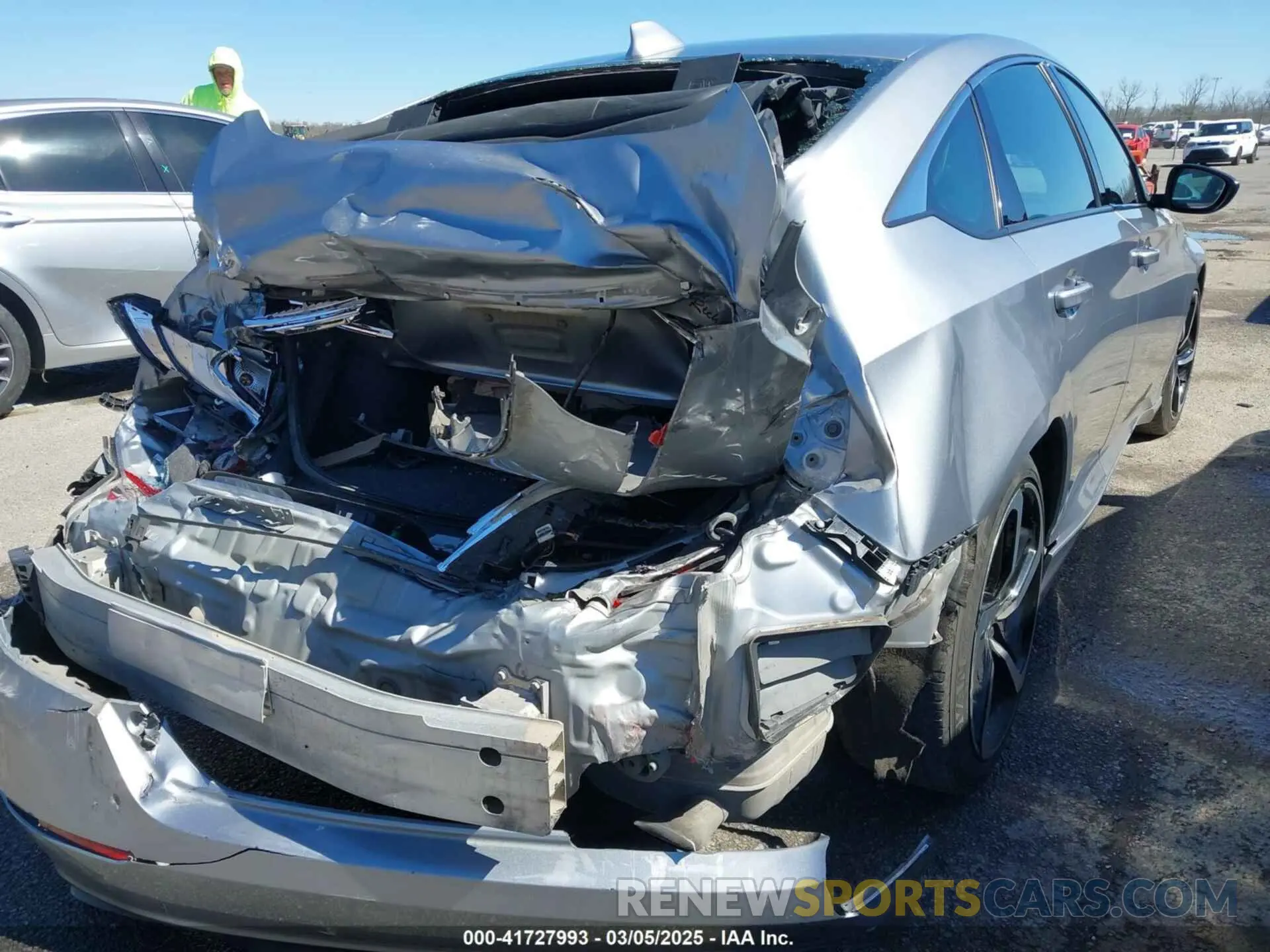 4 Photograph of a damaged car 1HGCV1F39LA049428 HONDA ACCORD 2020