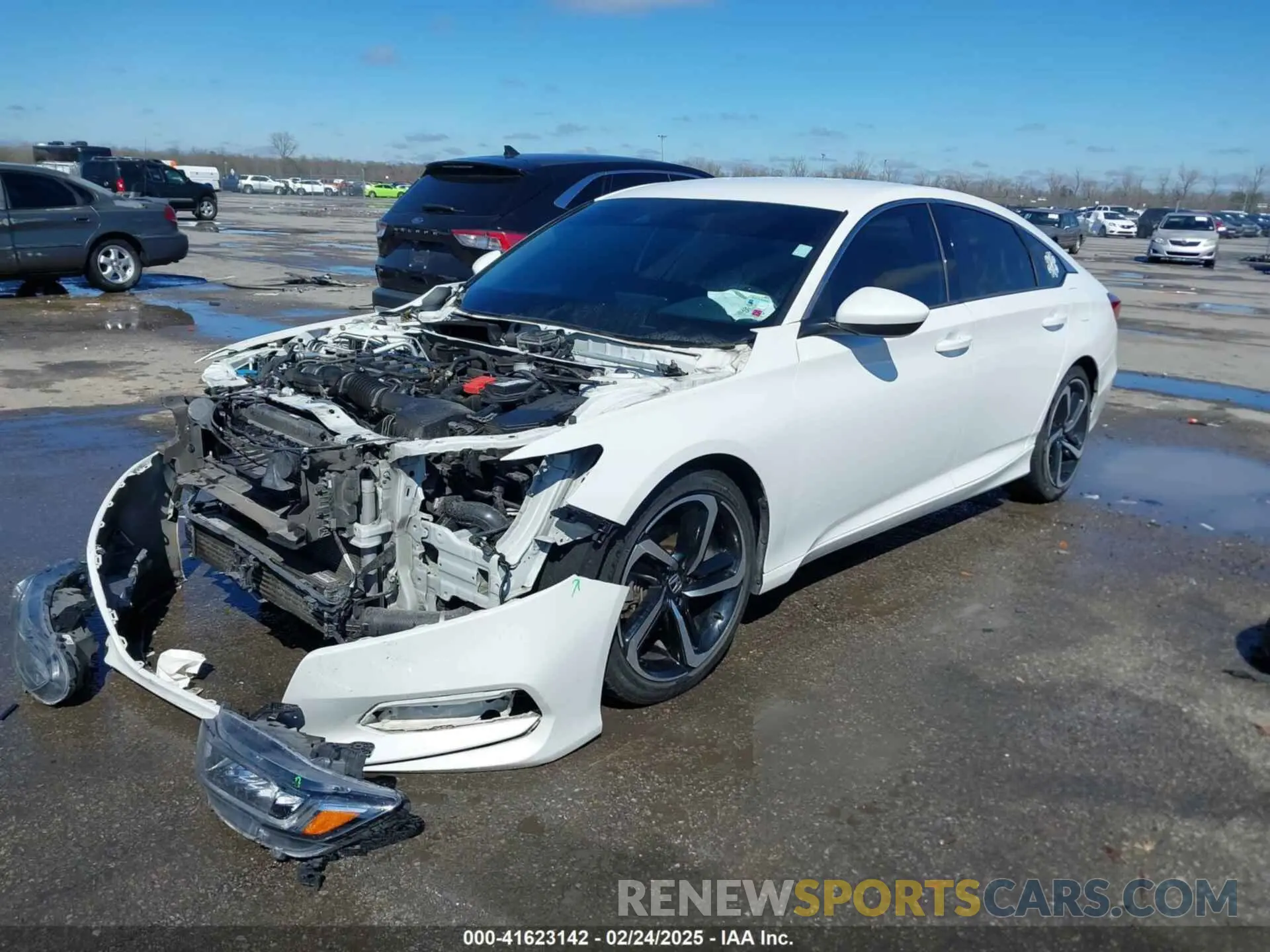 2 Photograph of a damaged car 1HGCV1F39LA050675 HONDA ACCORD 2020