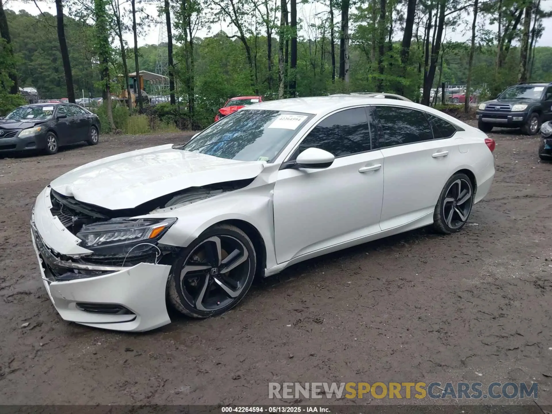 2 Photograph of a damaged car 1HGCV1F39LA087712 HONDA ACCORD 2020