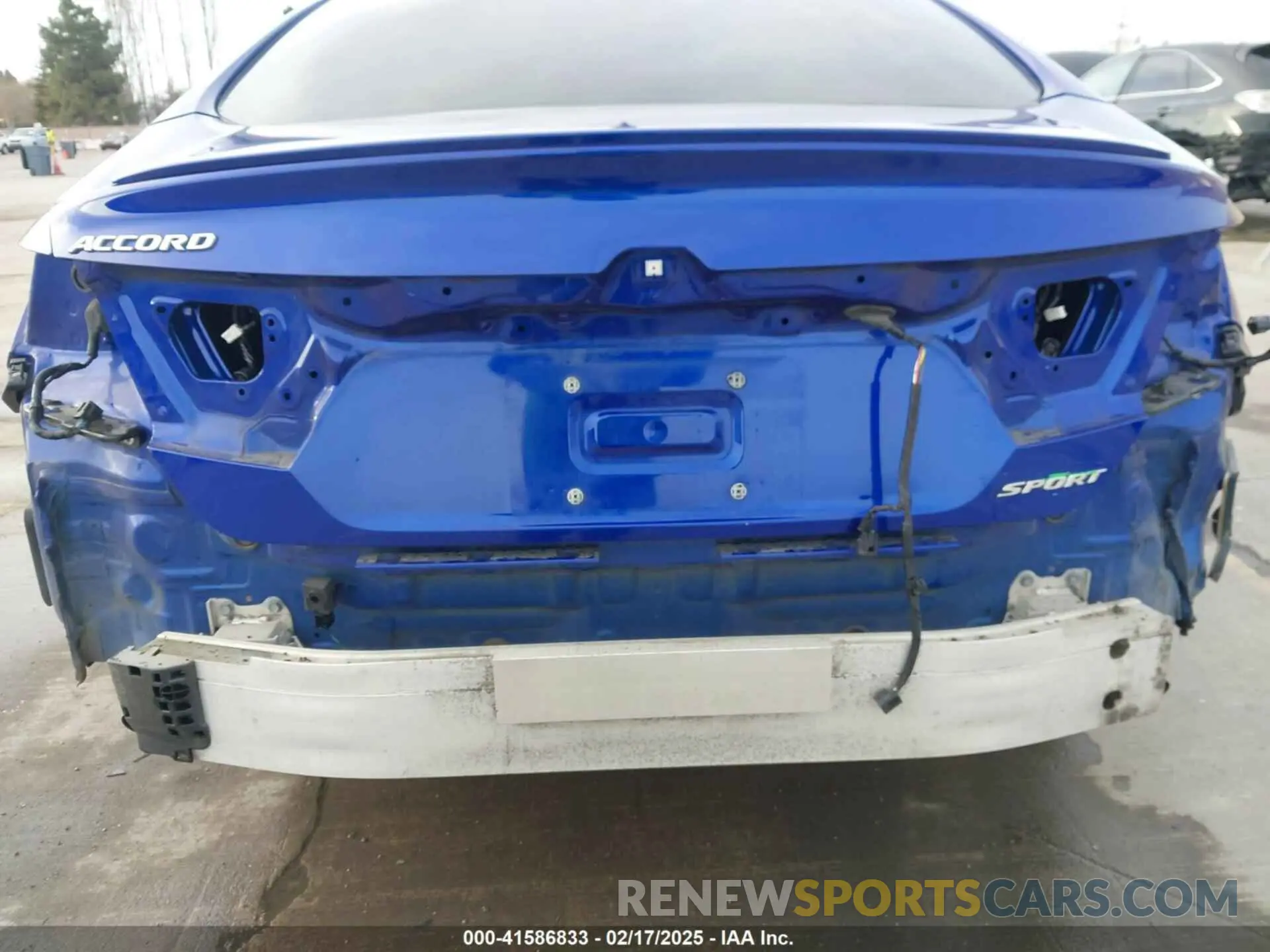 6 Photograph of a damaged car 1HGCV1F39LA088620 HONDA ACCORD 2020