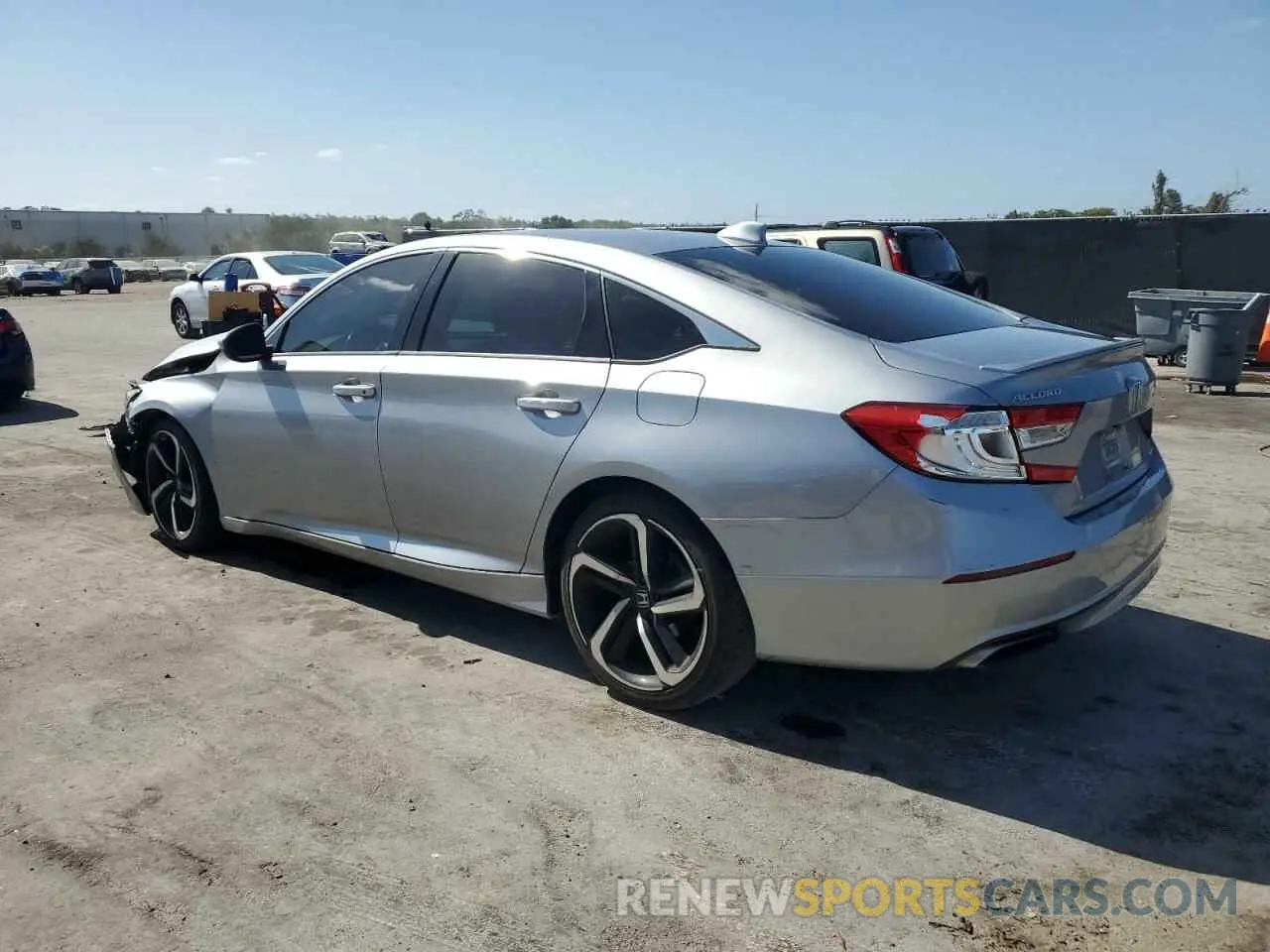 2 Photograph of a damaged car 1HGCV1F39LA101320 HONDA ACCORD 2020