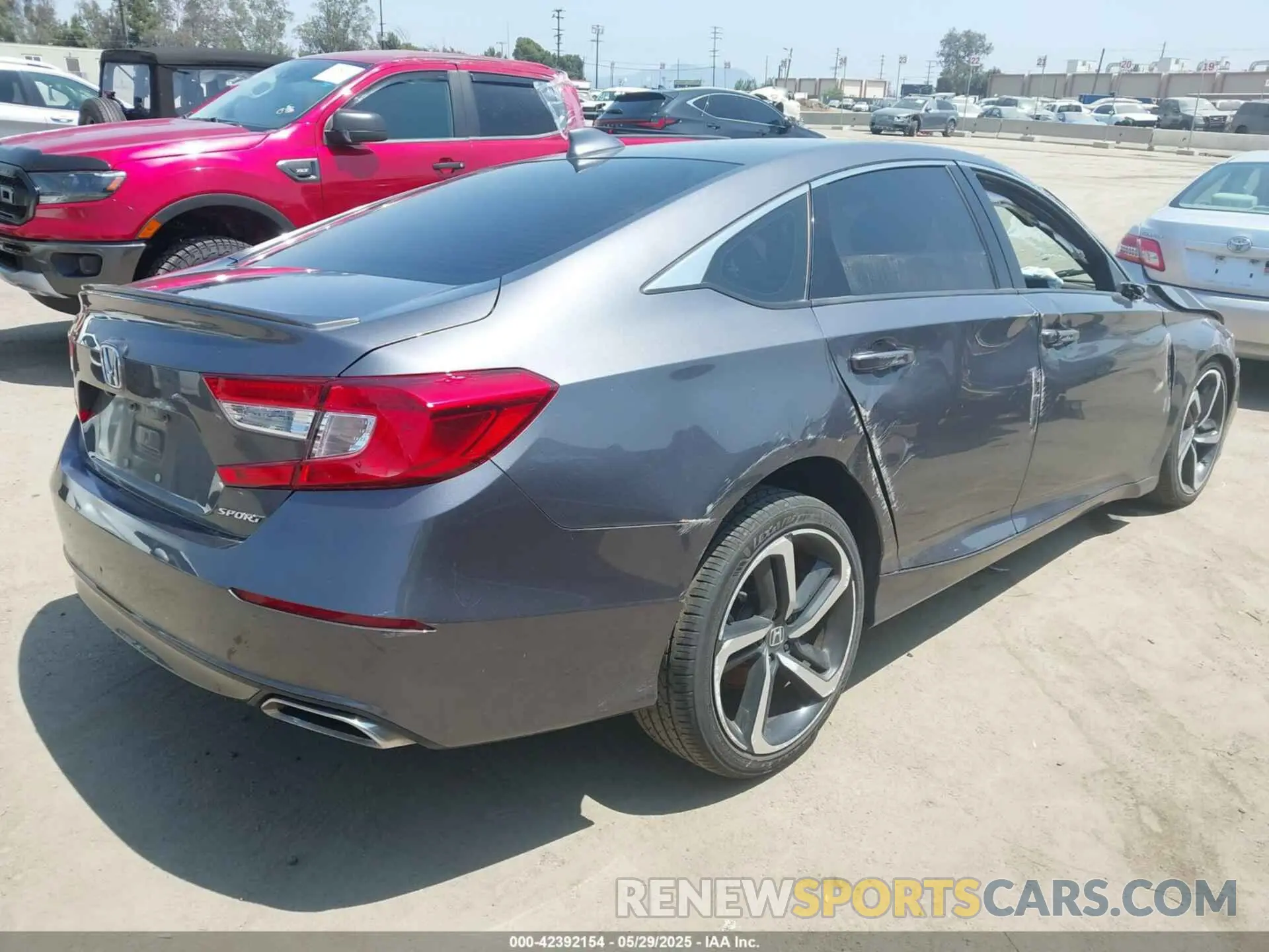 4 Photograph of a damaged car 1HGCV1F39LA111250 HONDA ACCORD 2020