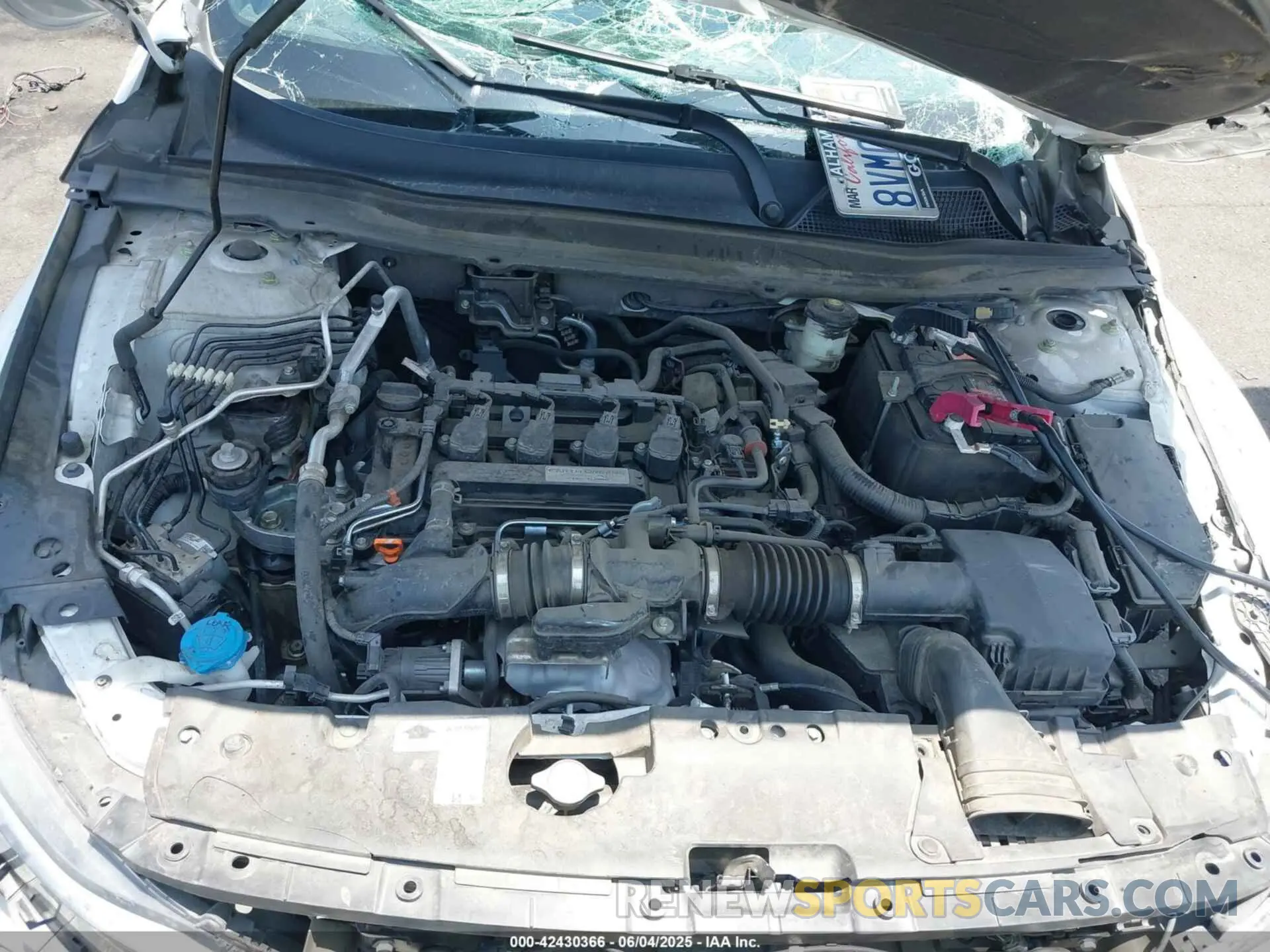 10 Photograph of a damaged car 1HGCV1F39LA112172 HONDA ACCORD 2020