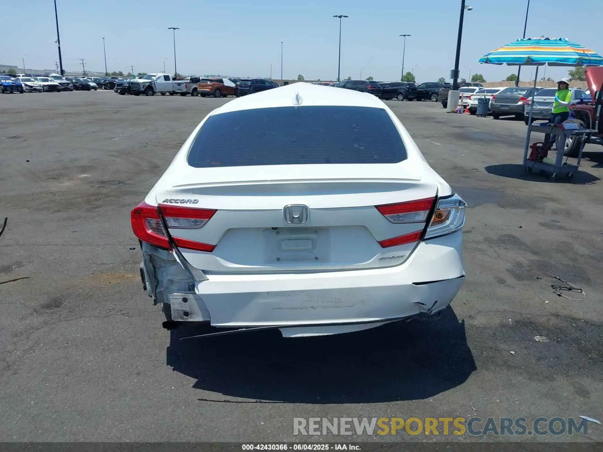 16 Photograph of a damaged car 1HGCV1F39LA112172 HONDA ACCORD 2020