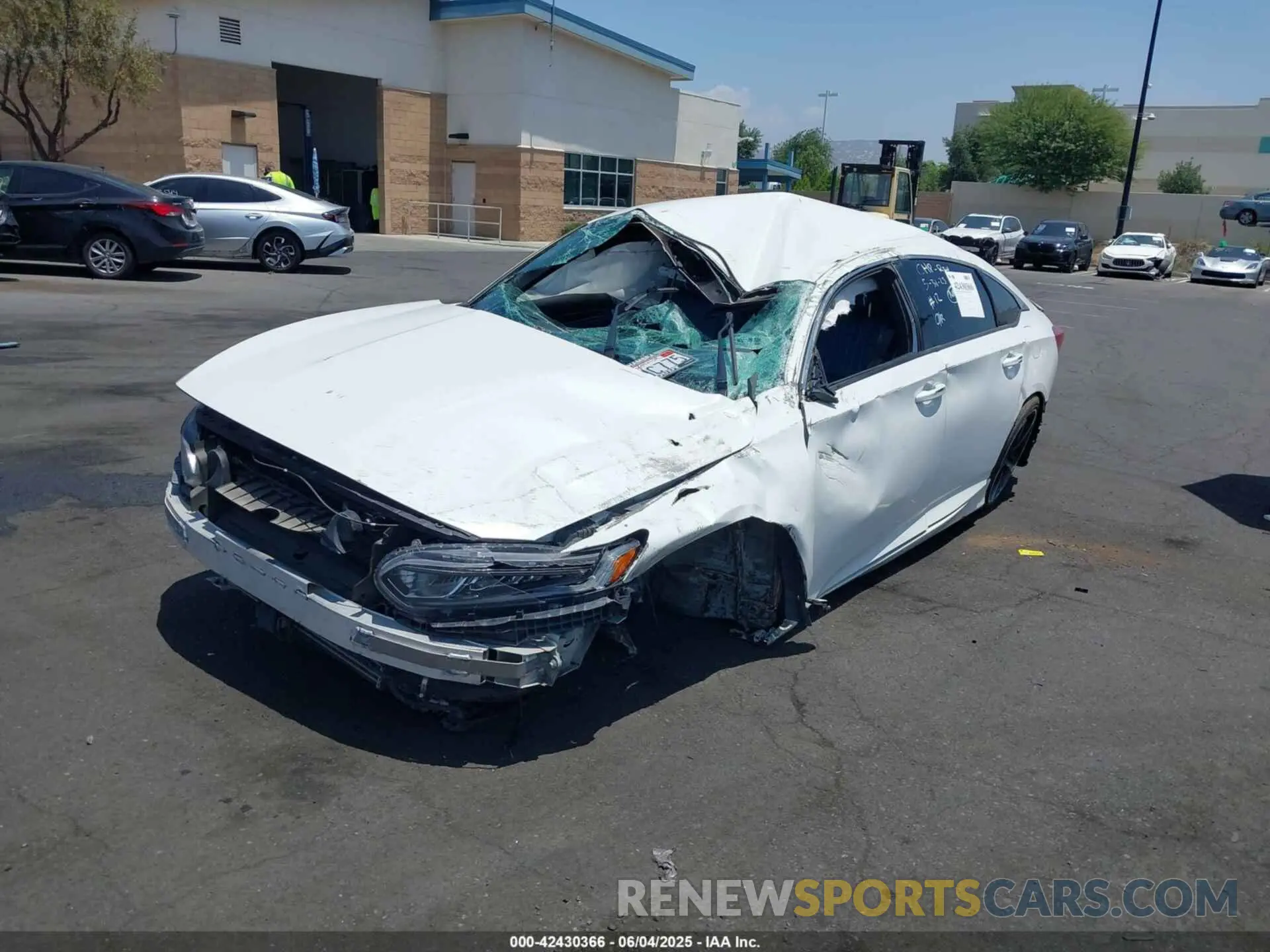 2 Photograph of a damaged car 1HGCV1F39LA112172 HONDA ACCORD 2020