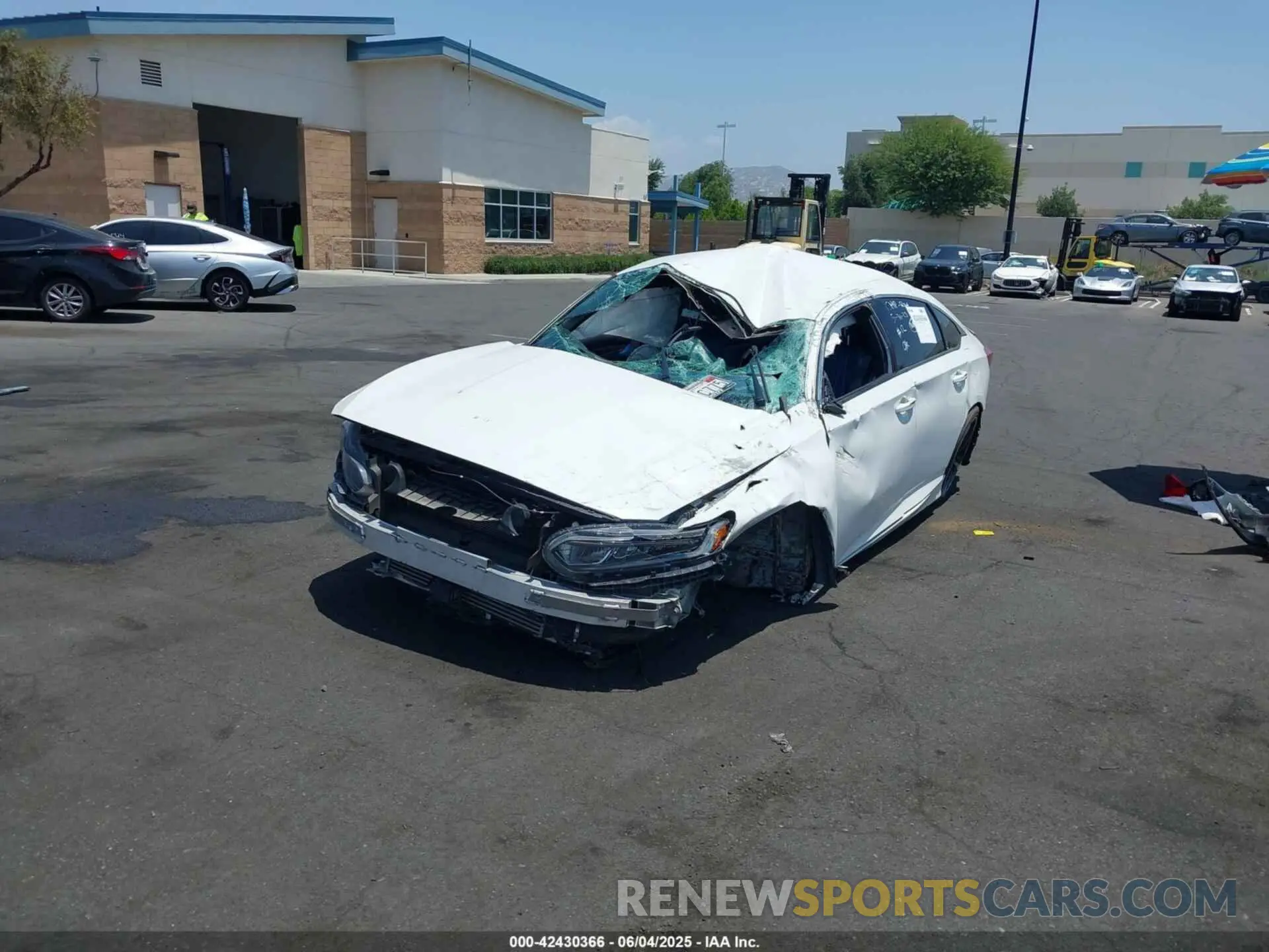 6 Photograph of a damaged car 1HGCV1F39LA112172 HONDA ACCORD 2020