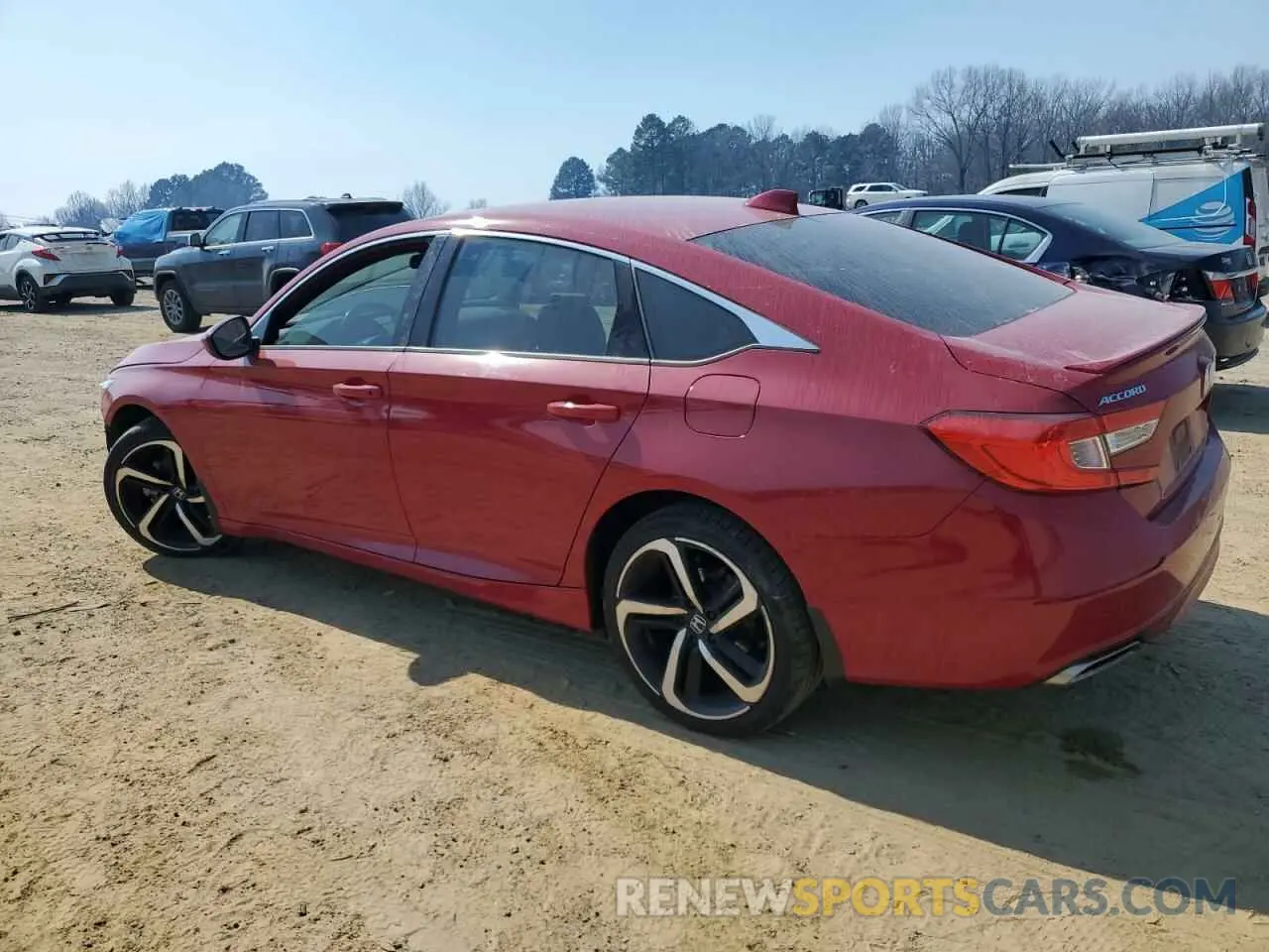 2 Photograph of a damaged car 1HGCV1F39LA112530 HONDA ACCORD 2020