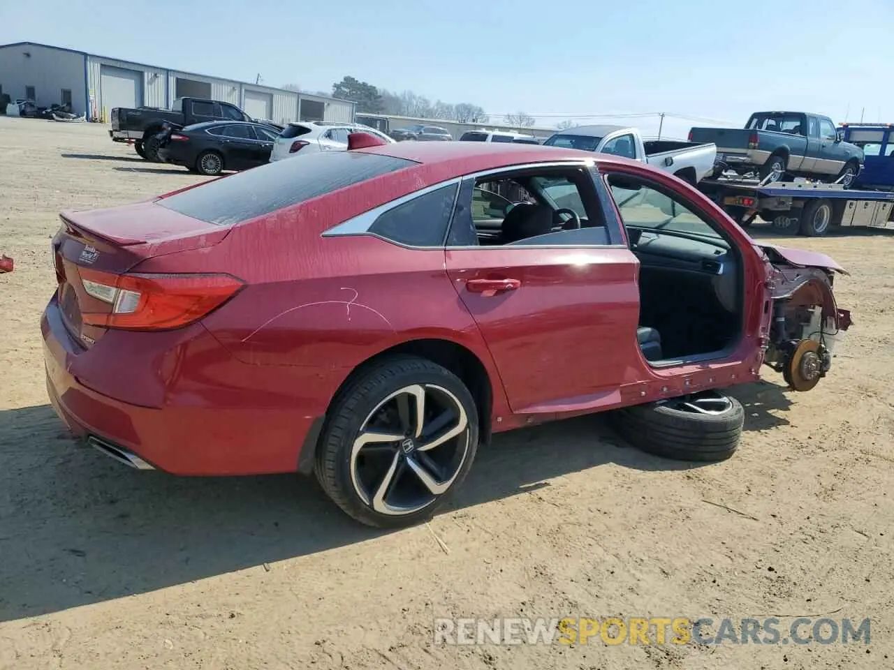 3 Photograph of a damaged car 1HGCV1F39LA112530 HONDA ACCORD 2020
