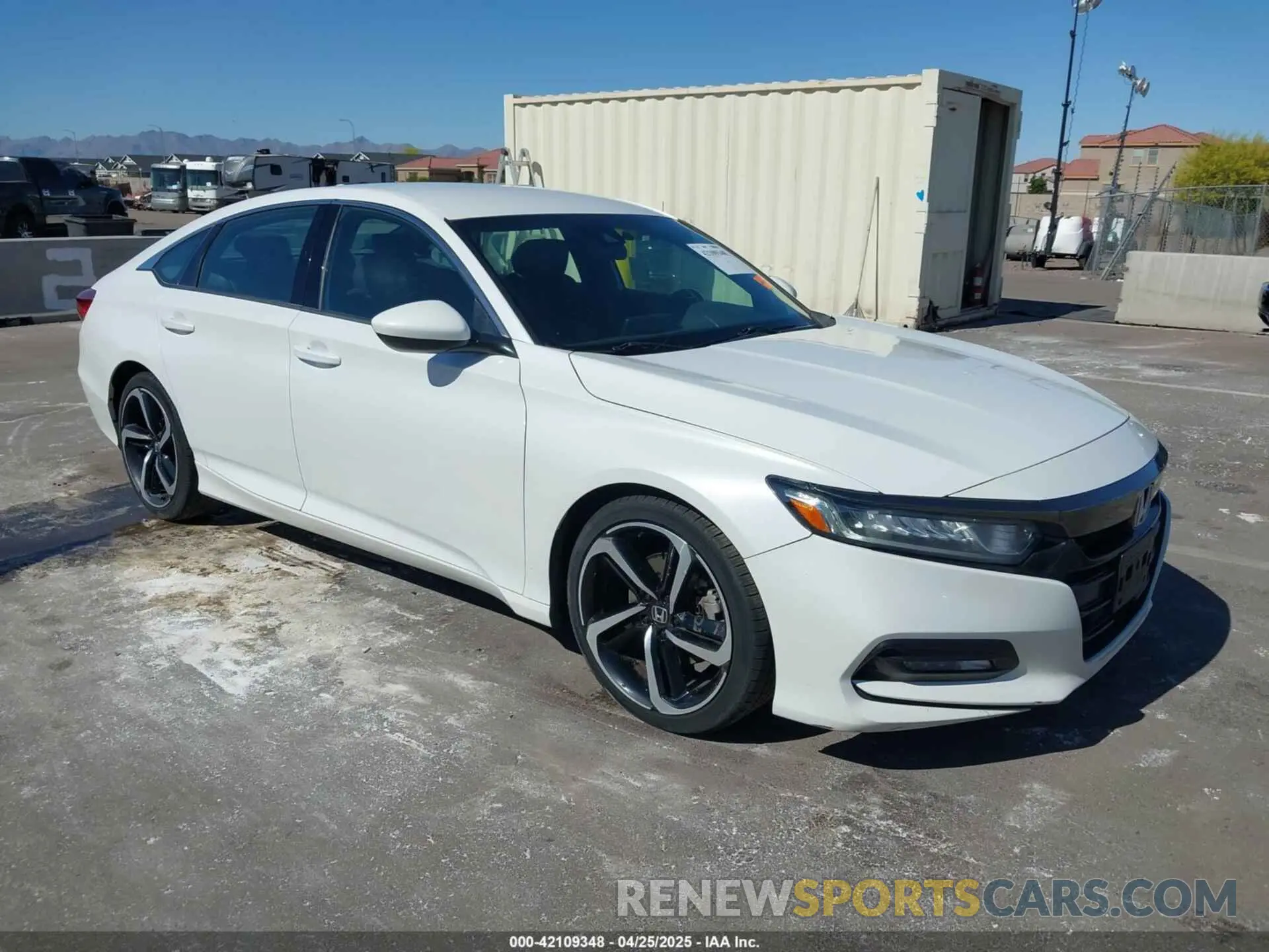 1 Photograph of a damaged car 1HGCV1F39LA117761 HONDA ACCORD 2020