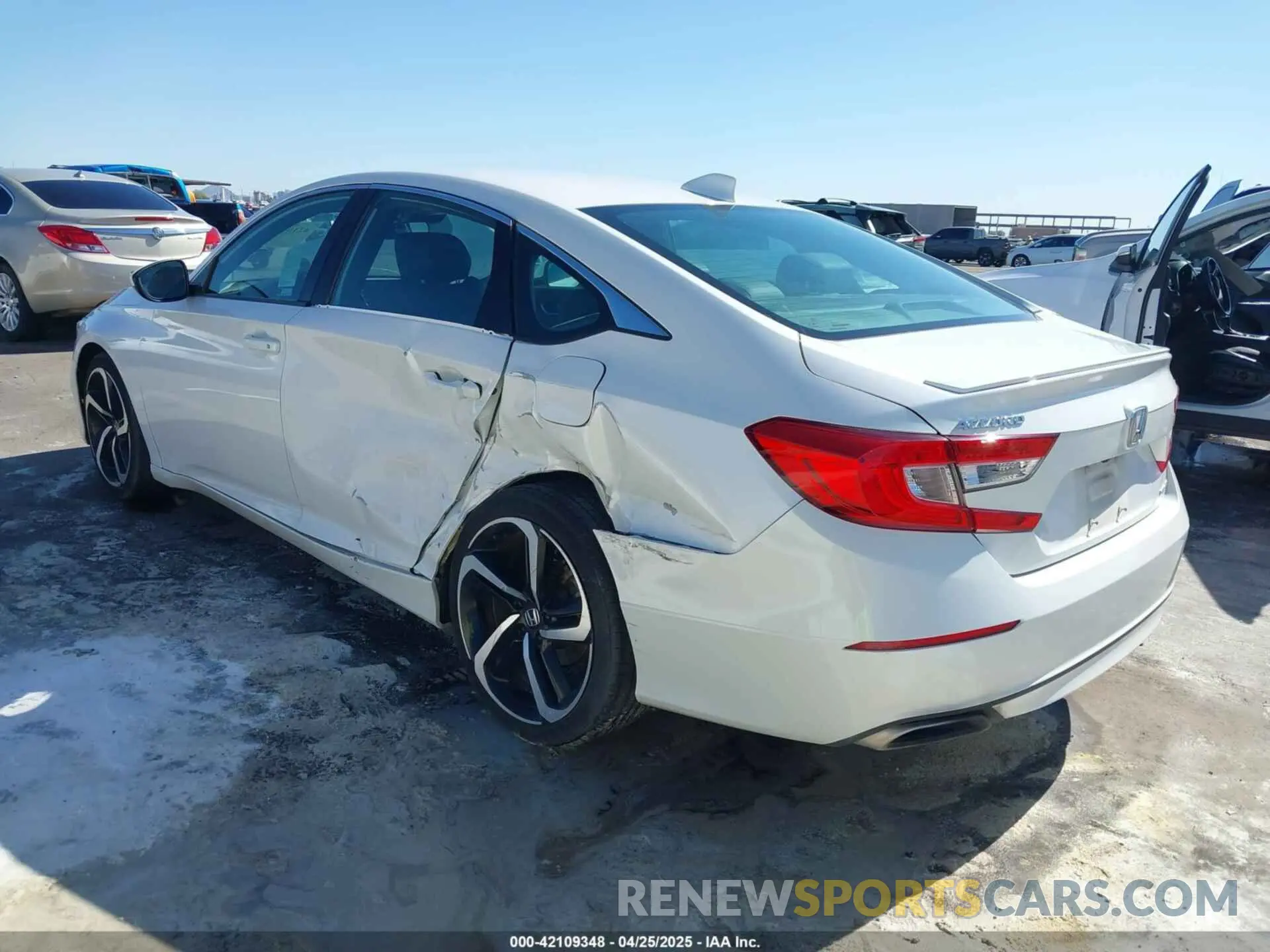 6 Photograph of a damaged car 1HGCV1F39LA117761 HONDA ACCORD 2020