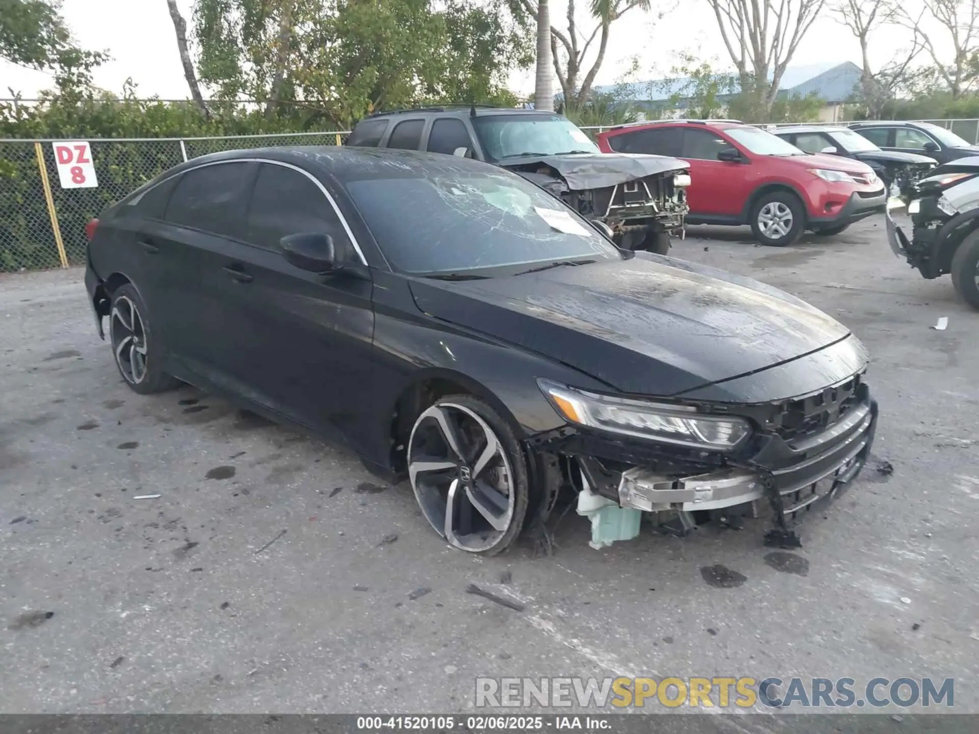 1 Photograph of a damaged car 1HGCV1F39LA132843 HONDA ACCORD 2020