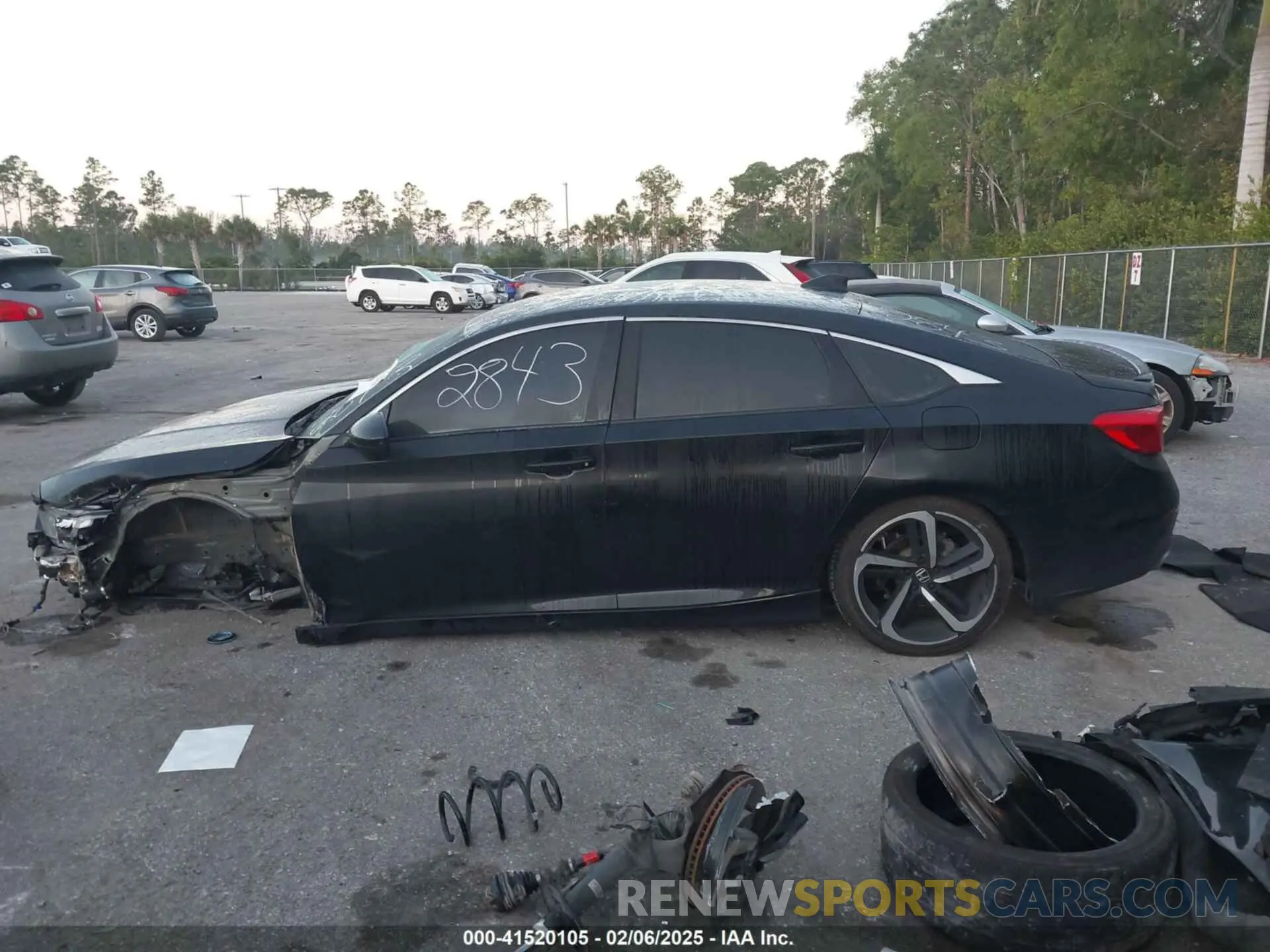 13 Photograph of a damaged car 1HGCV1F39LA132843 HONDA ACCORD 2020