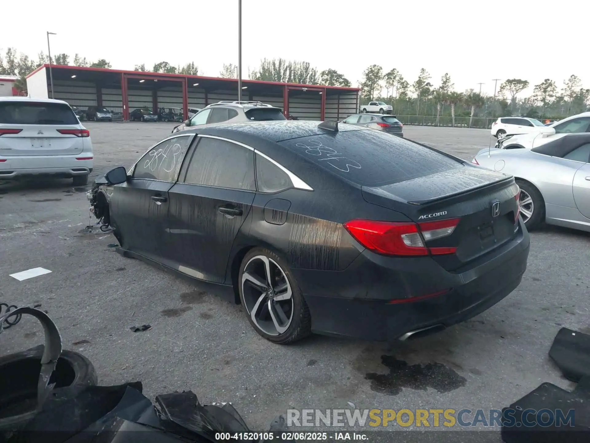 3 Photograph of a damaged car 1HGCV1F39LA132843 HONDA ACCORD 2020