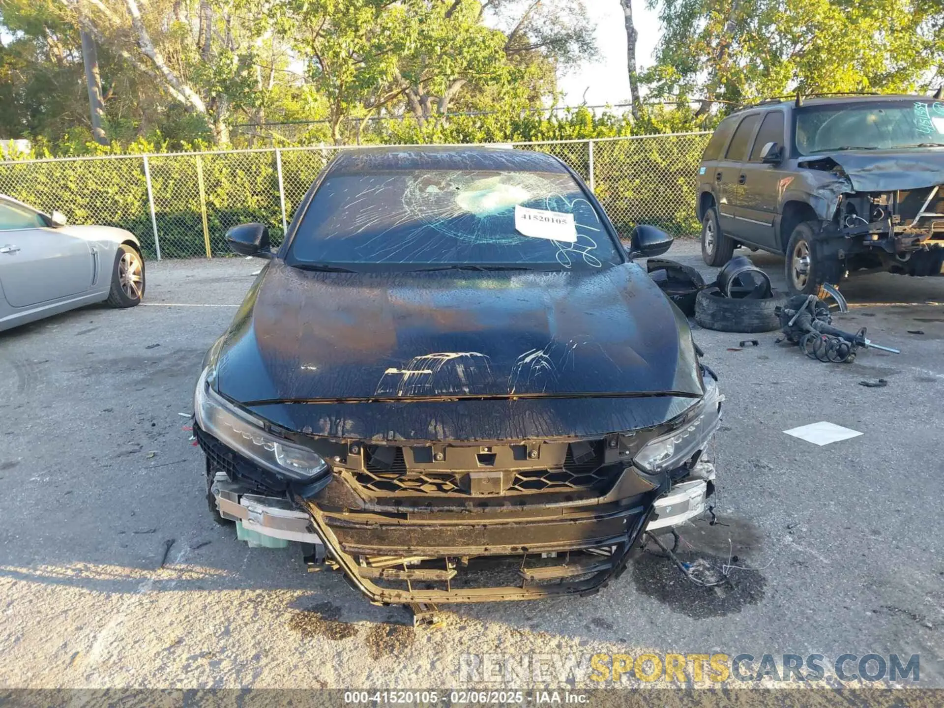 6 Photograph of a damaged car 1HGCV1F39LA132843 HONDA ACCORD 2020