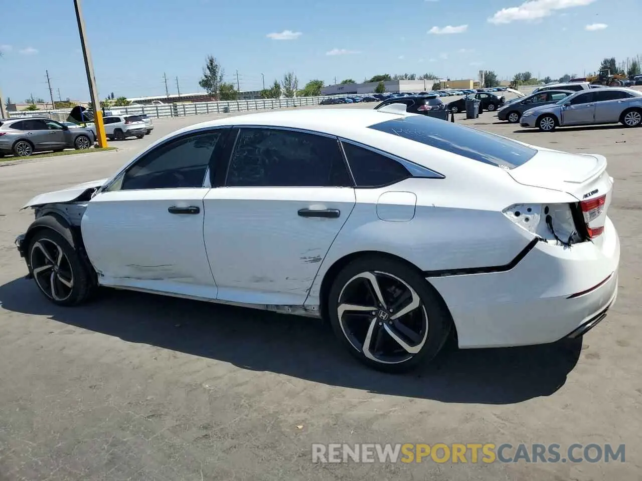 2 Photograph of a damaged car 1HGCV1F39LA138898 HONDA ACCORD 2020