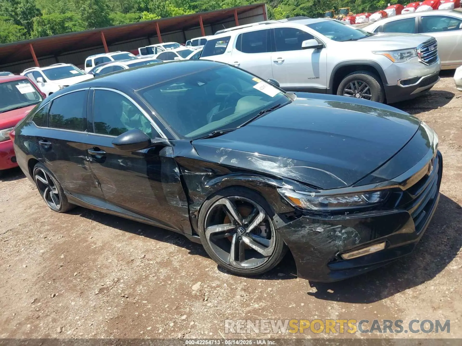 1 Photograph of a damaged car 1HGCV1F39LA149609 HONDA ACCORD 2020