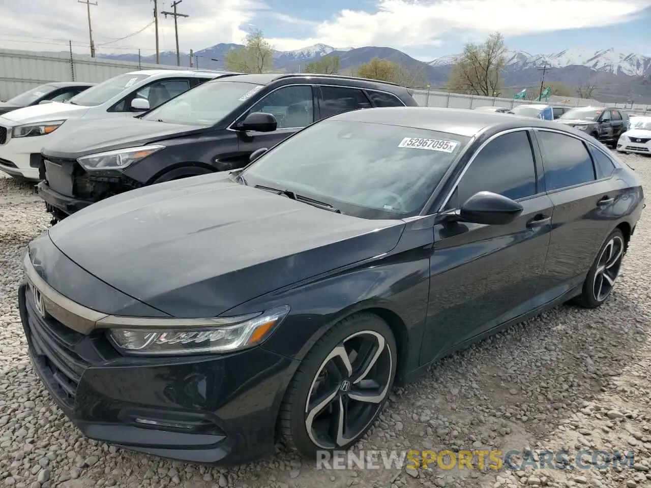 1 Photograph of a damaged car 1HGCV1F39LA156687 HONDA ACCORD 2020