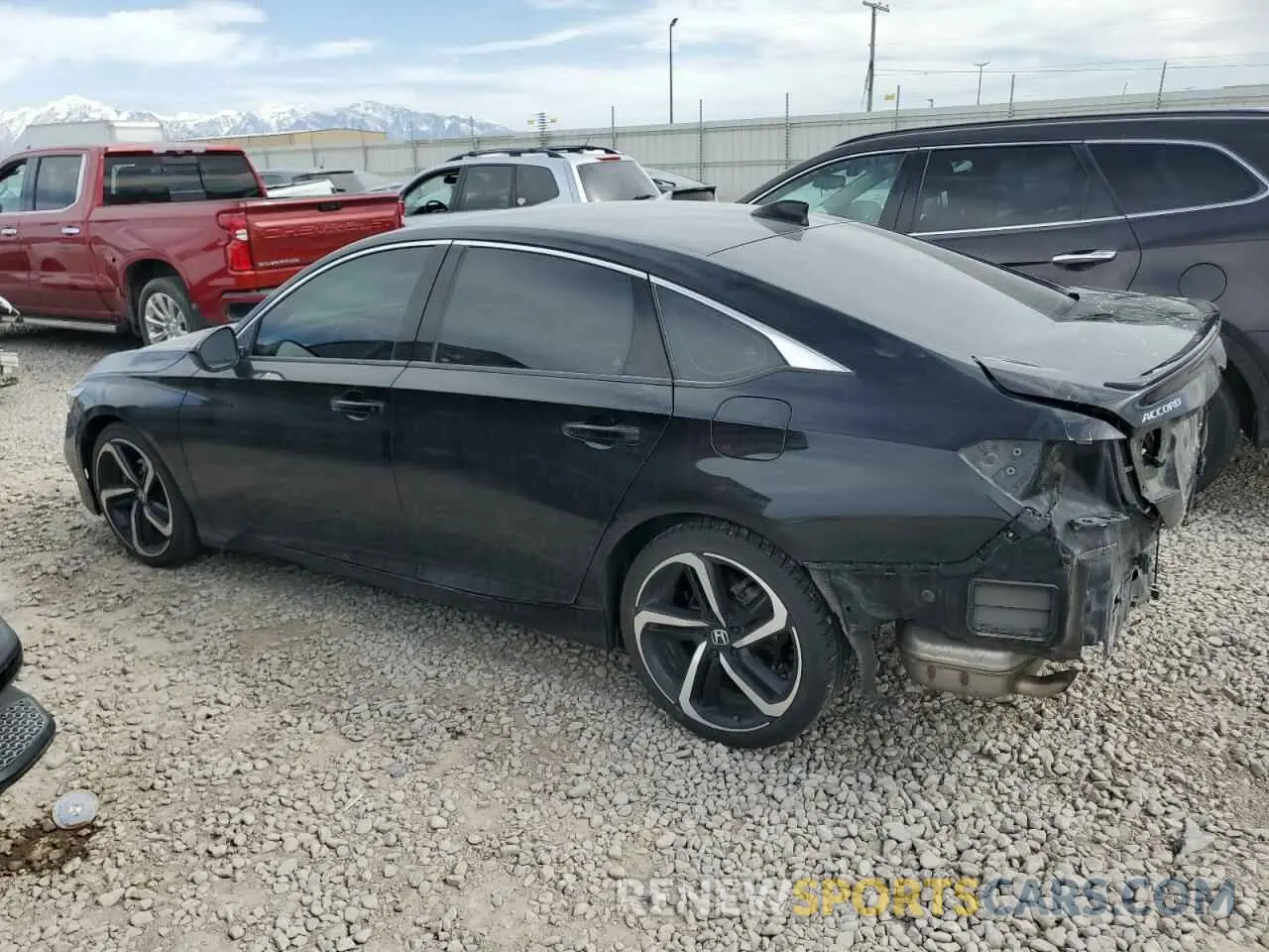 2 Photograph of a damaged car 1HGCV1F39LA156687 HONDA ACCORD 2020