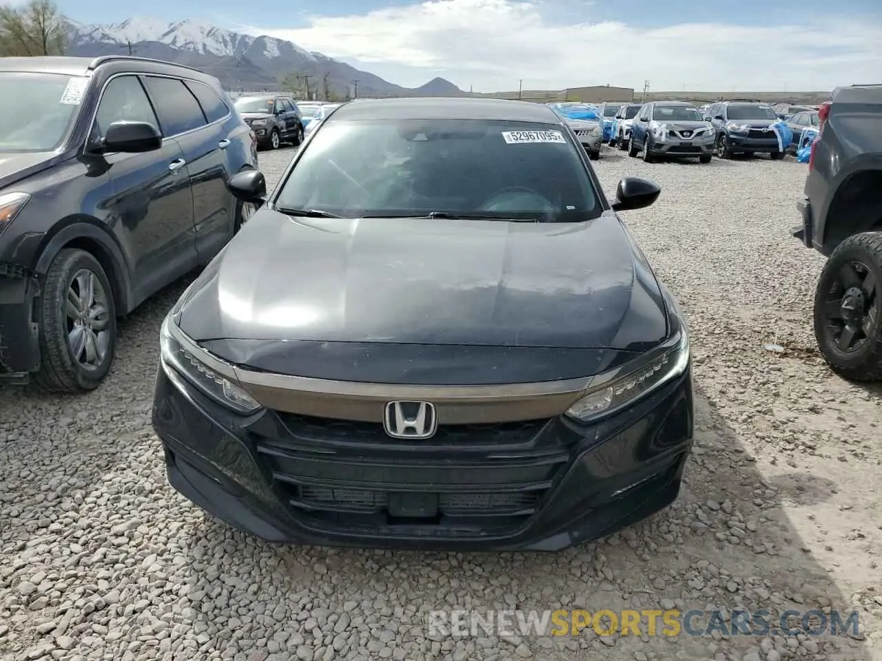 5 Photograph of a damaged car 1HGCV1F39LA156687 HONDA ACCORD 2020