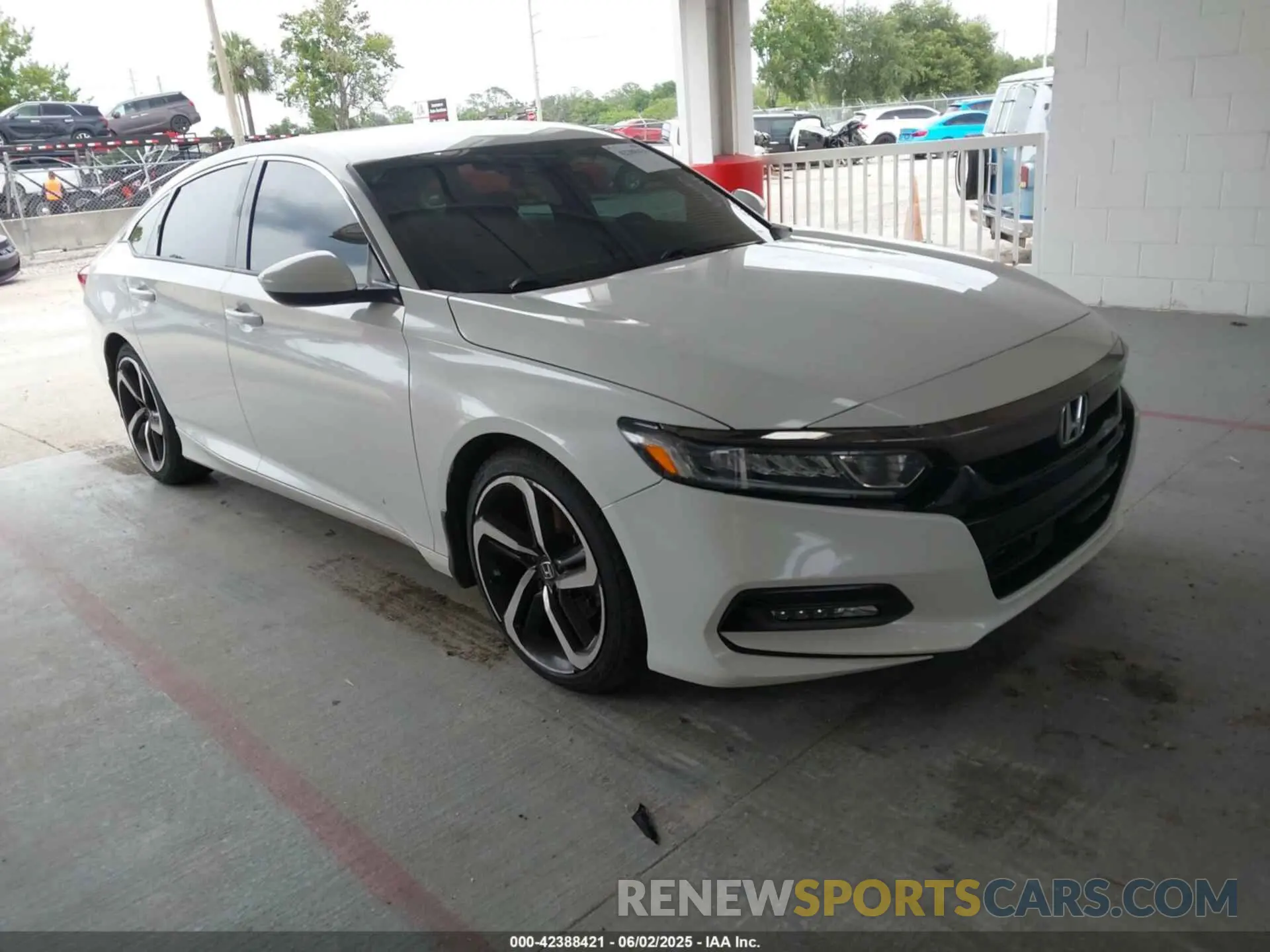 1 Photograph of a damaged car 1HGCV1F39LA158021 HONDA ACCORD 2020
