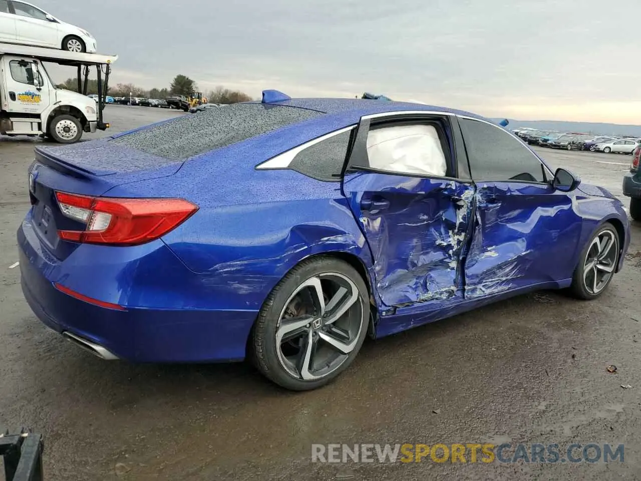 3 Photograph of a damaged car 1HGCV1F3XLA007818 HONDA ACCORD 2020
