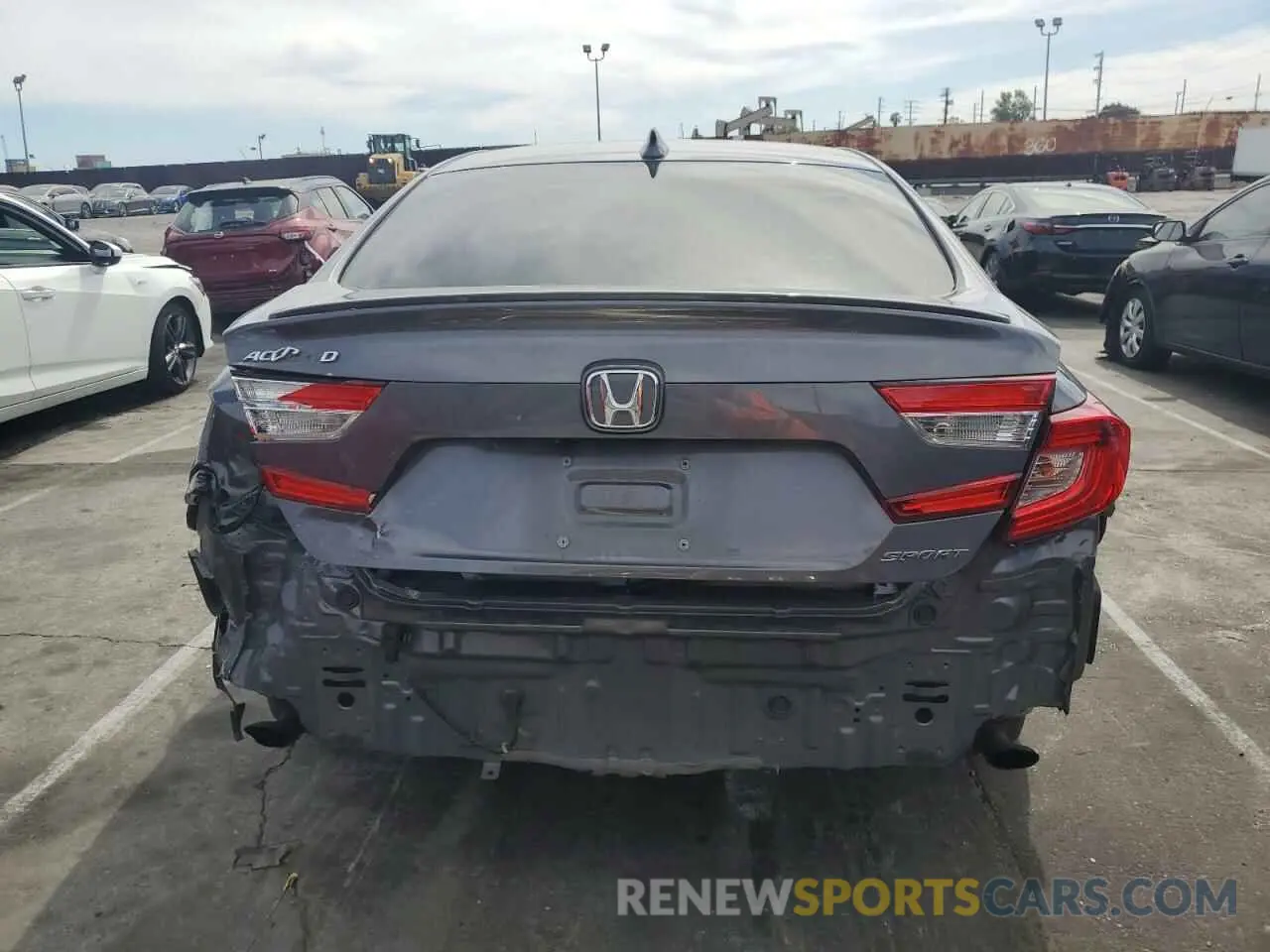6 Photograph of a damaged car 1HGCV1F3XLA010184 HONDA ACCORD 2020