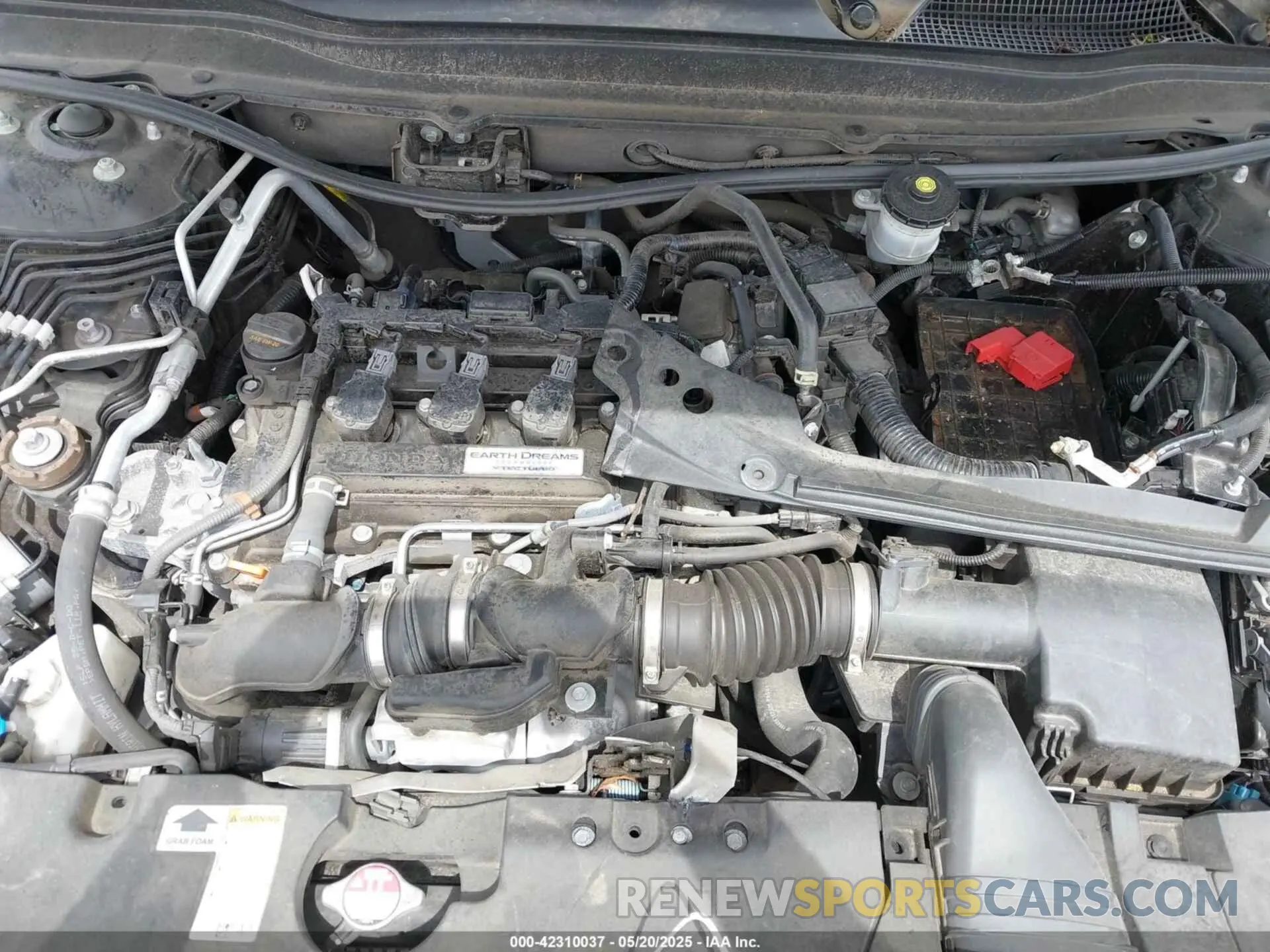 10 Photograph of a damaged car 1HGCV1F3XLA014896 HONDA ACCORD 2020