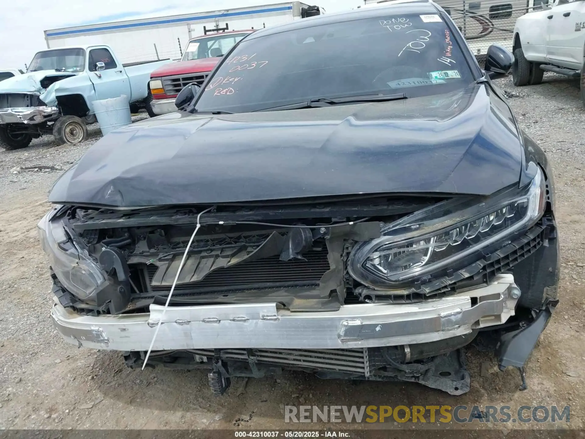 12 Photograph of a damaged car 1HGCV1F3XLA014896 HONDA ACCORD 2020