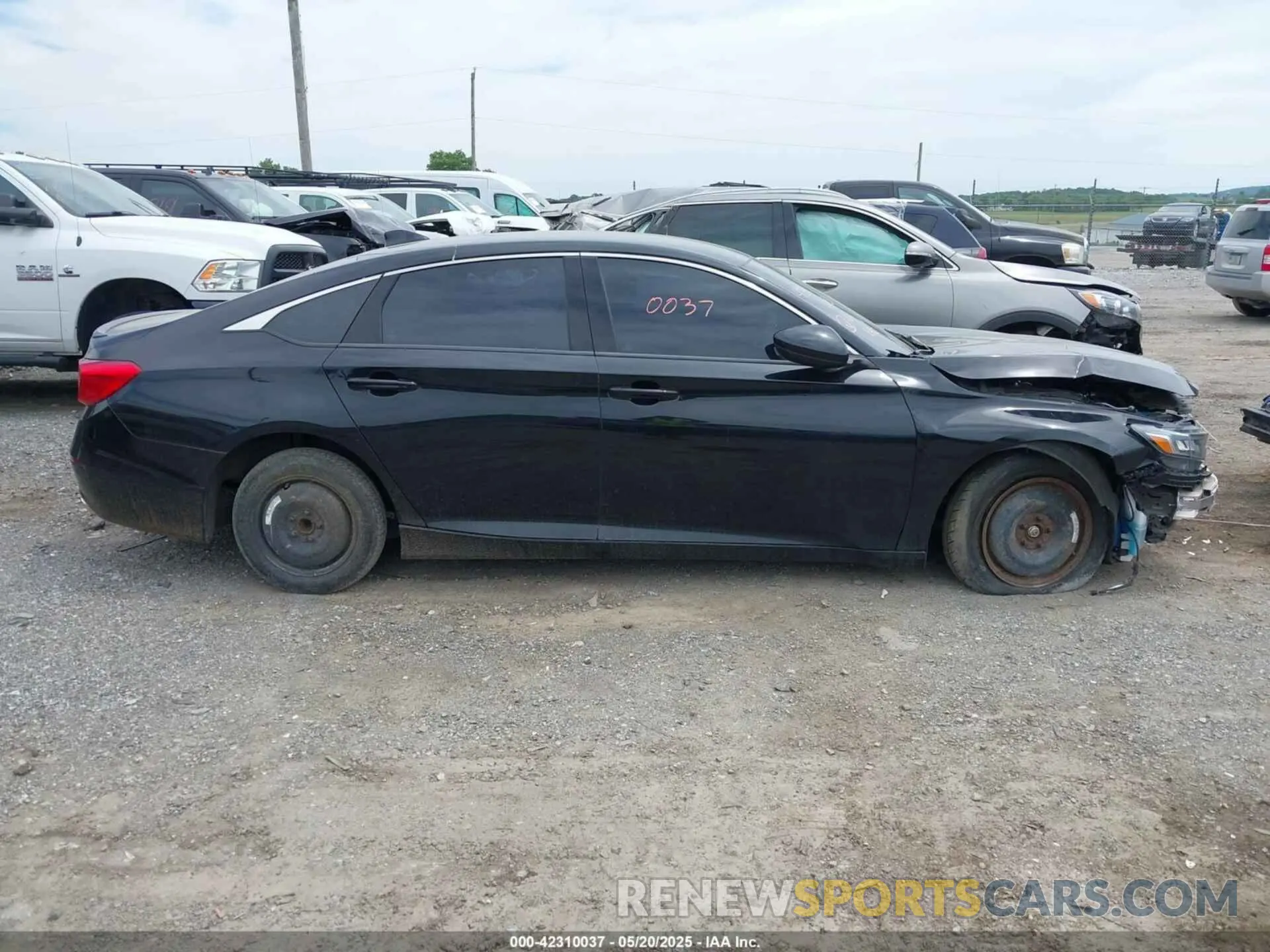 13 Photograph of a damaged car 1HGCV1F3XLA014896 HONDA ACCORD 2020