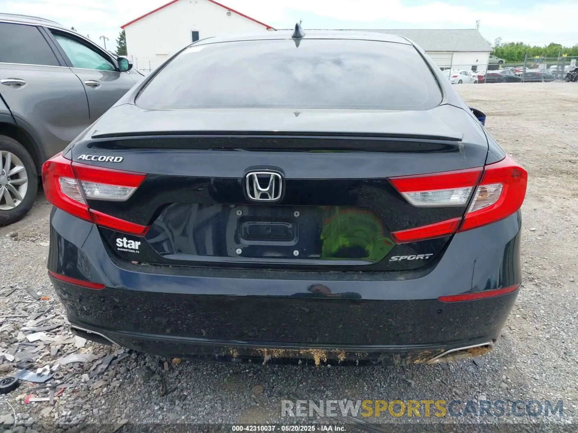 16 Photograph of a damaged car 1HGCV1F3XLA014896 HONDA ACCORD 2020