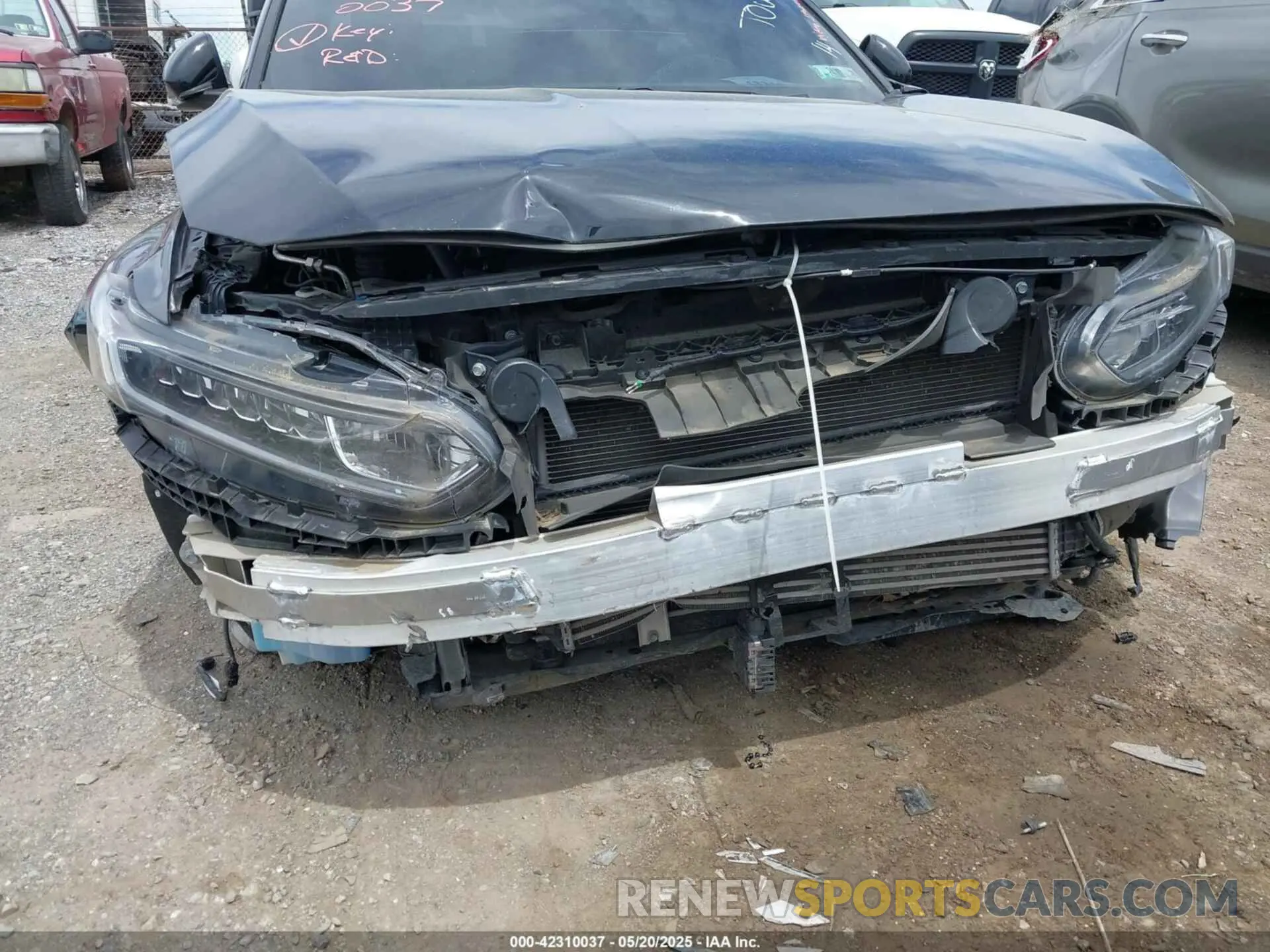 6 Photograph of a damaged car 1HGCV1F3XLA014896 HONDA ACCORD 2020