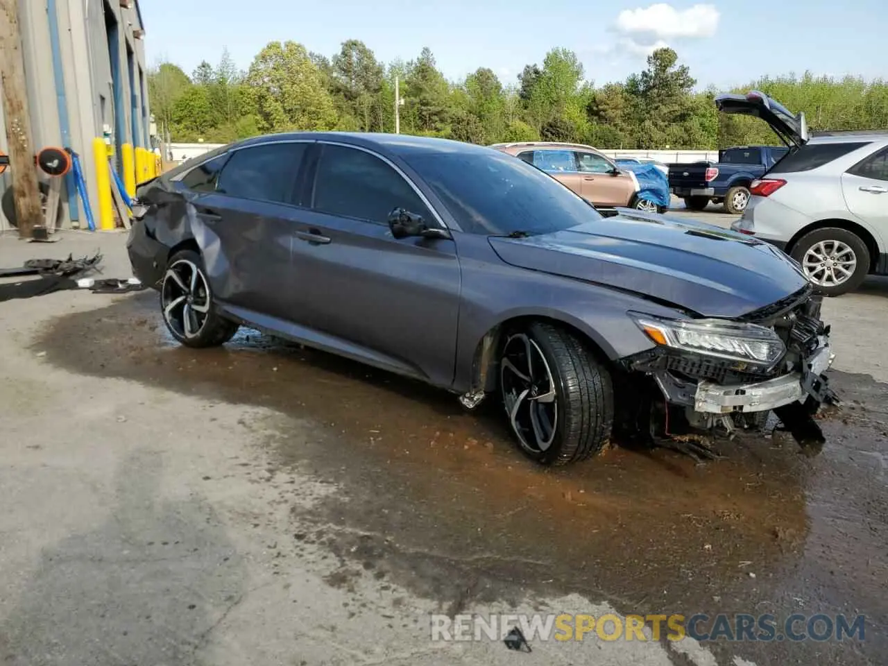 4 Photograph of a damaged car 1HGCV1F3XLA021279 HONDA ACCORD 2020