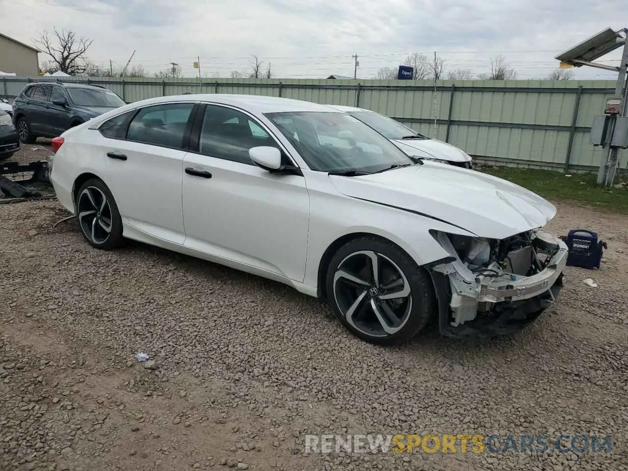 4 Photograph of a damaged car 1HGCV1F3XLA034839 HONDA ACCORD 2020