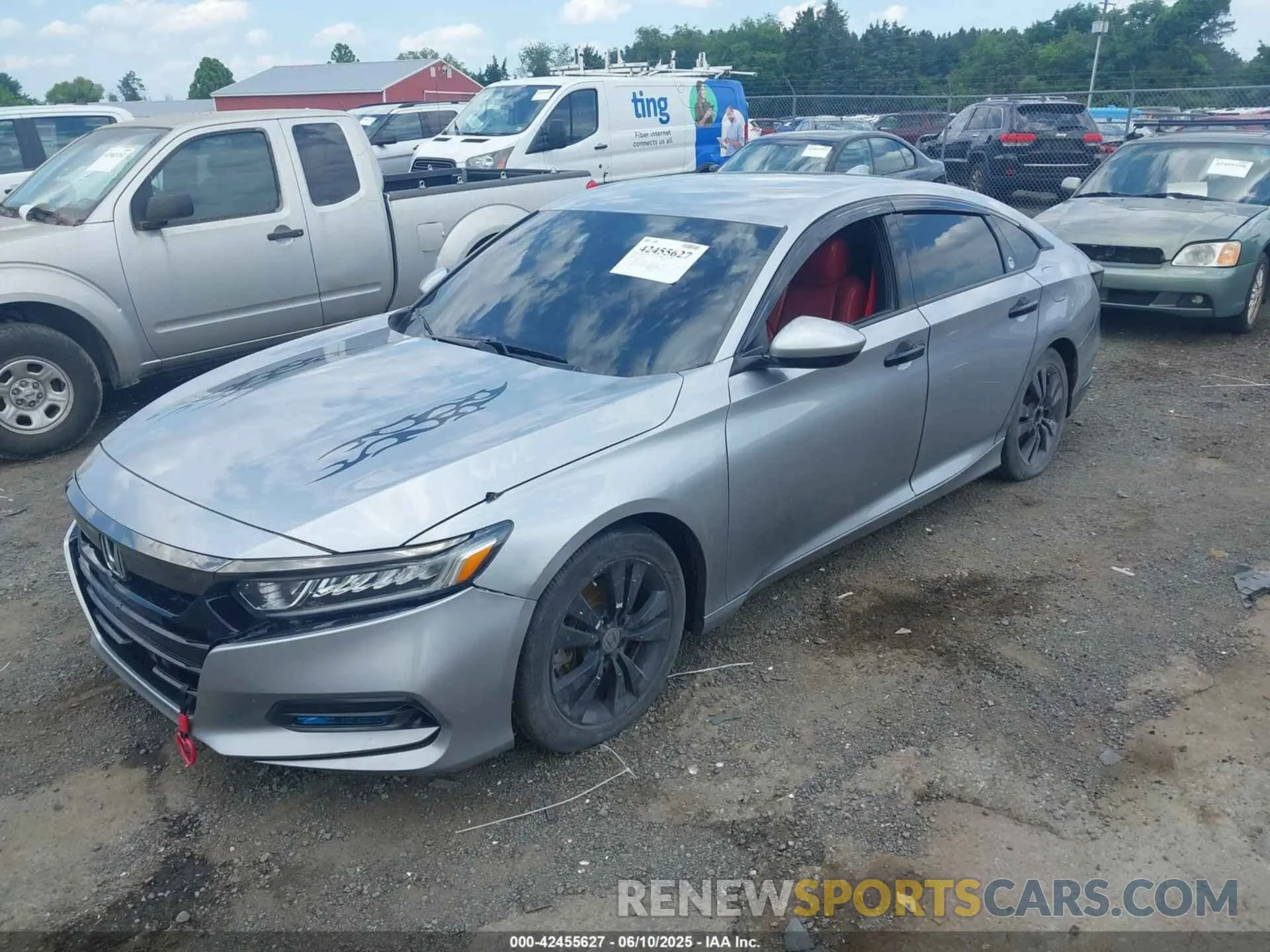 2 Photograph of a damaged car 1HGCV1F3XLA035117 HONDA ACCORD 2020
