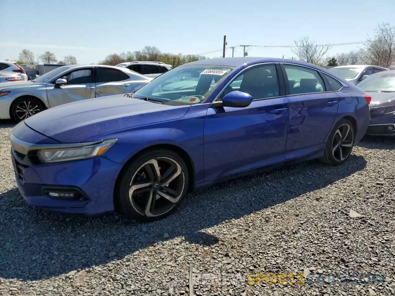 1 Photograph of a damaged car 1HGCV1F3XLA039149 HONDA ACCORD 2020