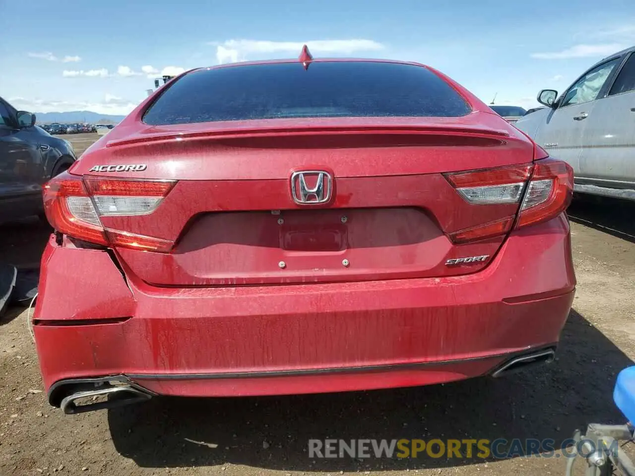 6 Photograph of a damaged car 1HGCV1F3XLA060924 HONDA ACCORD 2020