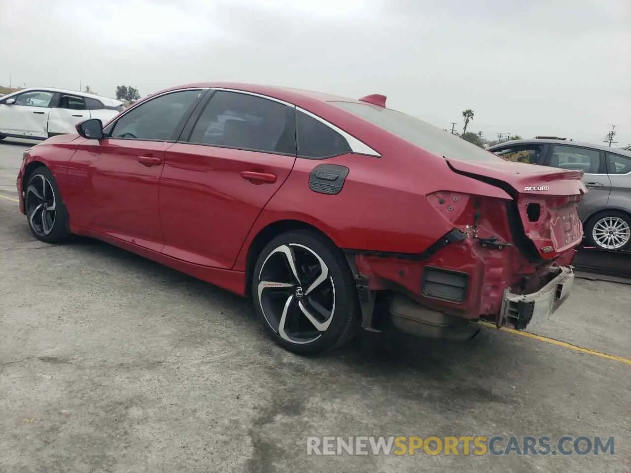 2 Photograph of a damaged car 1HGCV1F3XLA116750 HONDA ACCORD 2020