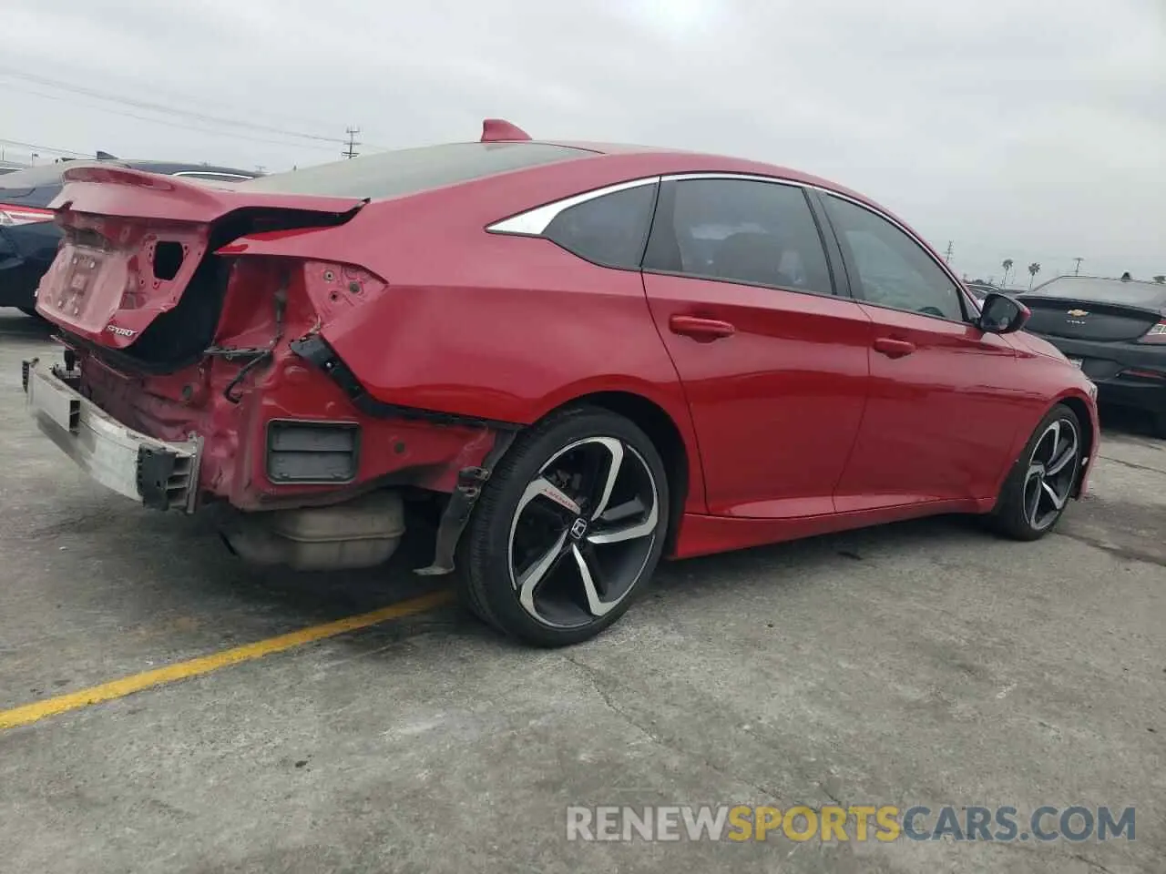 3 Photograph of a damaged car 1HGCV1F3XLA116750 HONDA ACCORD 2020