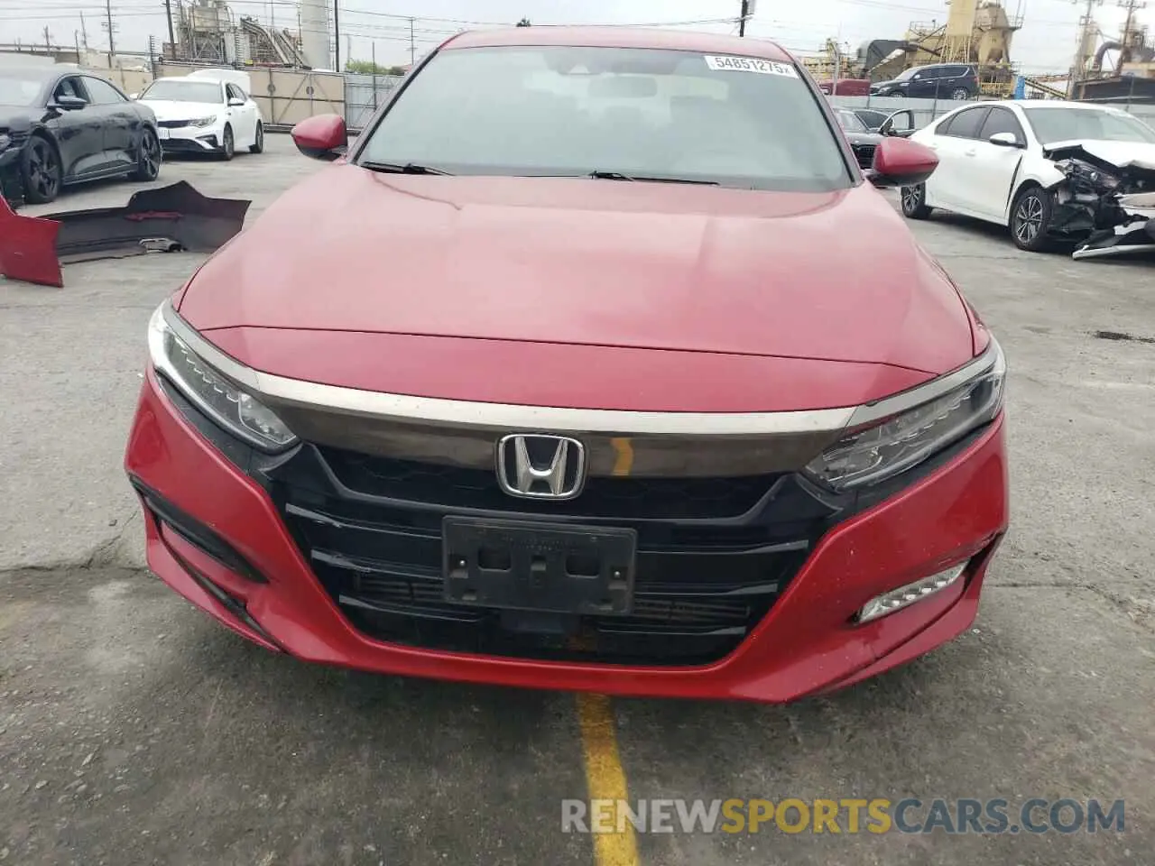 5 Photograph of a damaged car 1HGCV1F3XLA116750 HONDA ACCORD 2020