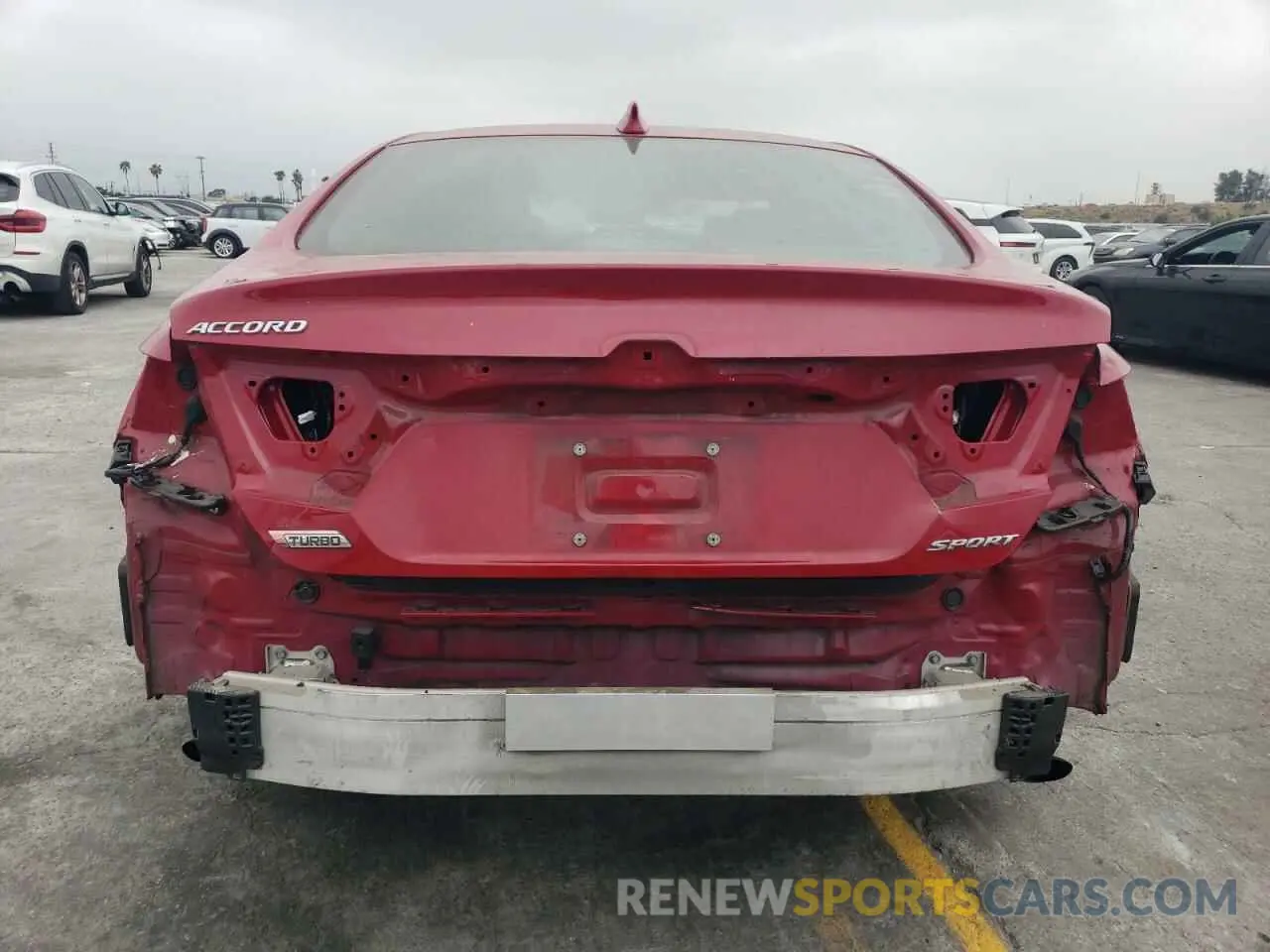 6 Photograph of a damaged car 1HGCV1F3XLA116750 HONDA ACCORD 2020