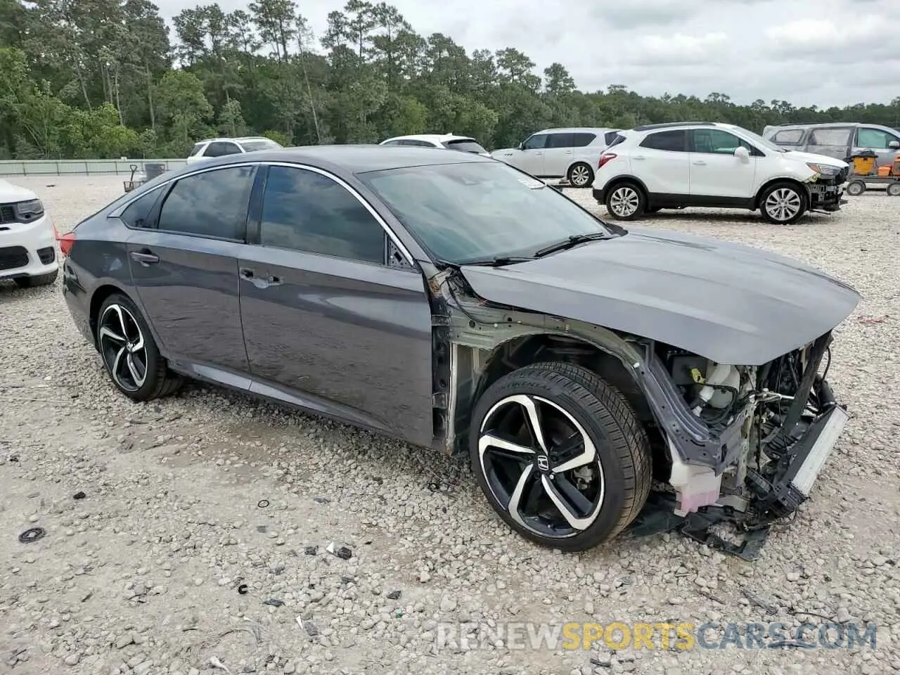 4 Photograph of a damaged car 1HGCV1F3XLA121690 HONDA ACCORD 2020
